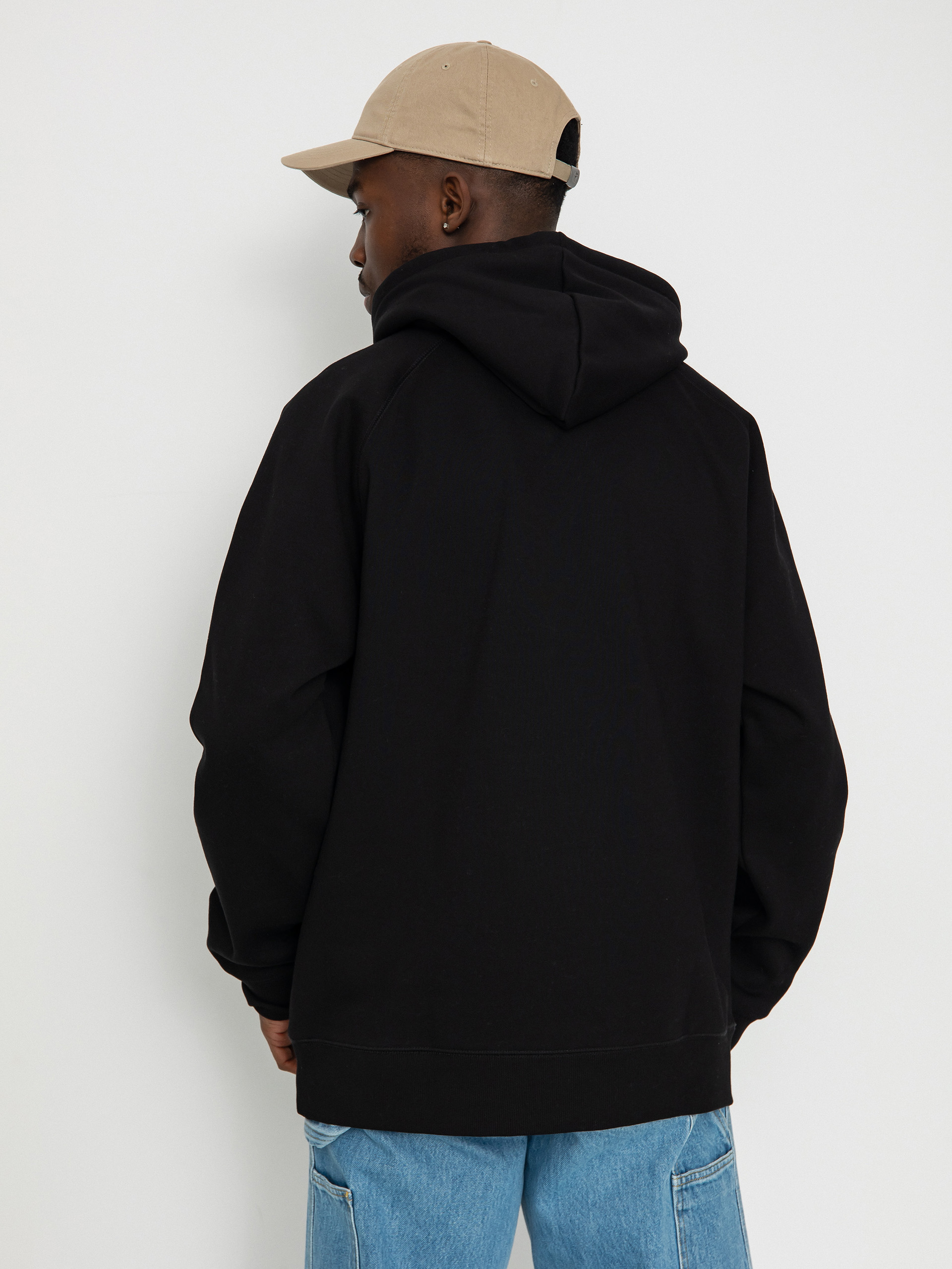 Bluza z kapturem Carhartt WIP Chase HD (black/gold)