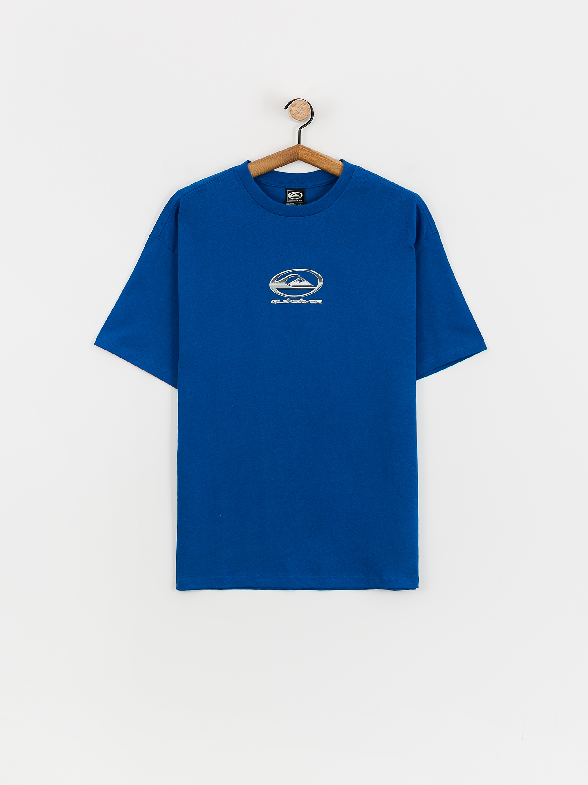 T-shirt Quiksilver Chrome Logo (monaco blue)