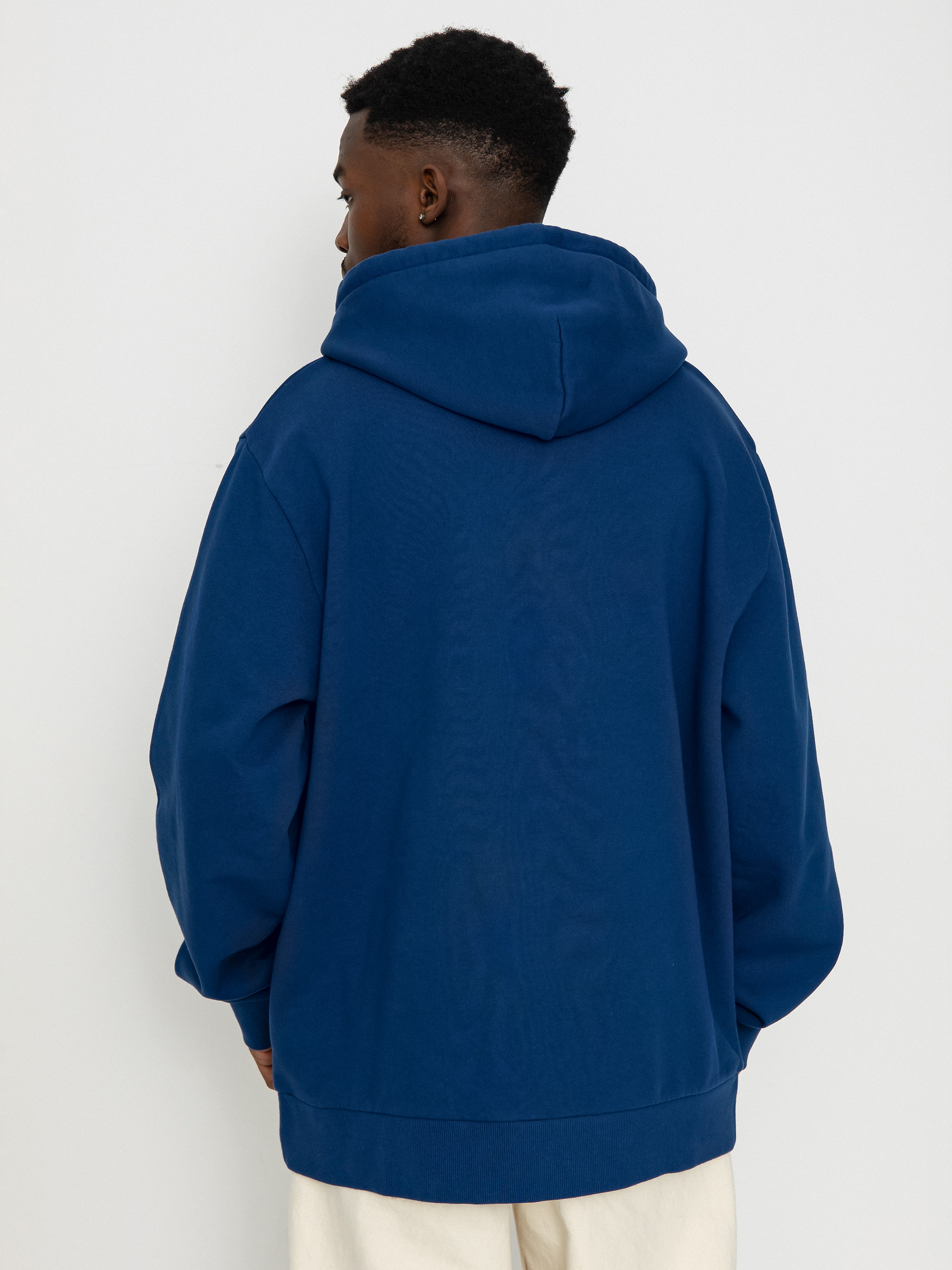 Bluza z kapturem Carhartt WIP Script Embroidery HD (elder/white)