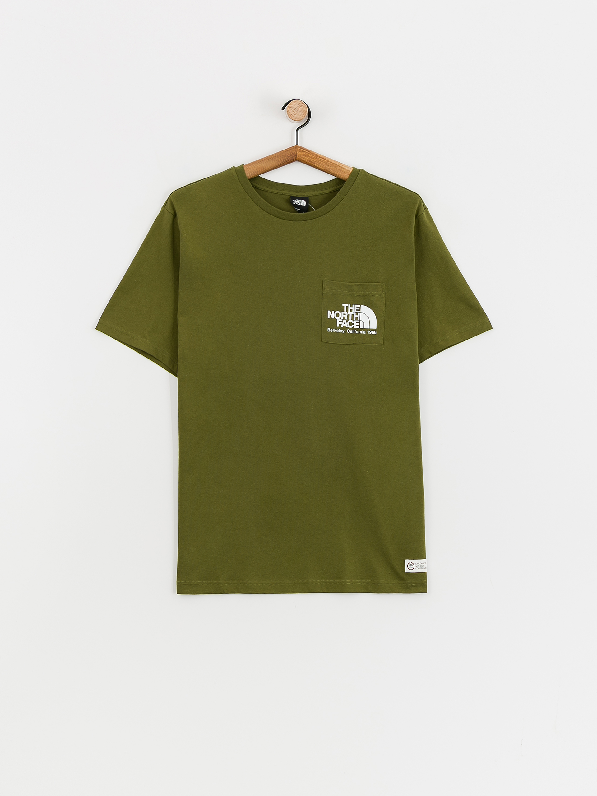 T-shirt The North Face Berkeley California Pocket (forest olive)