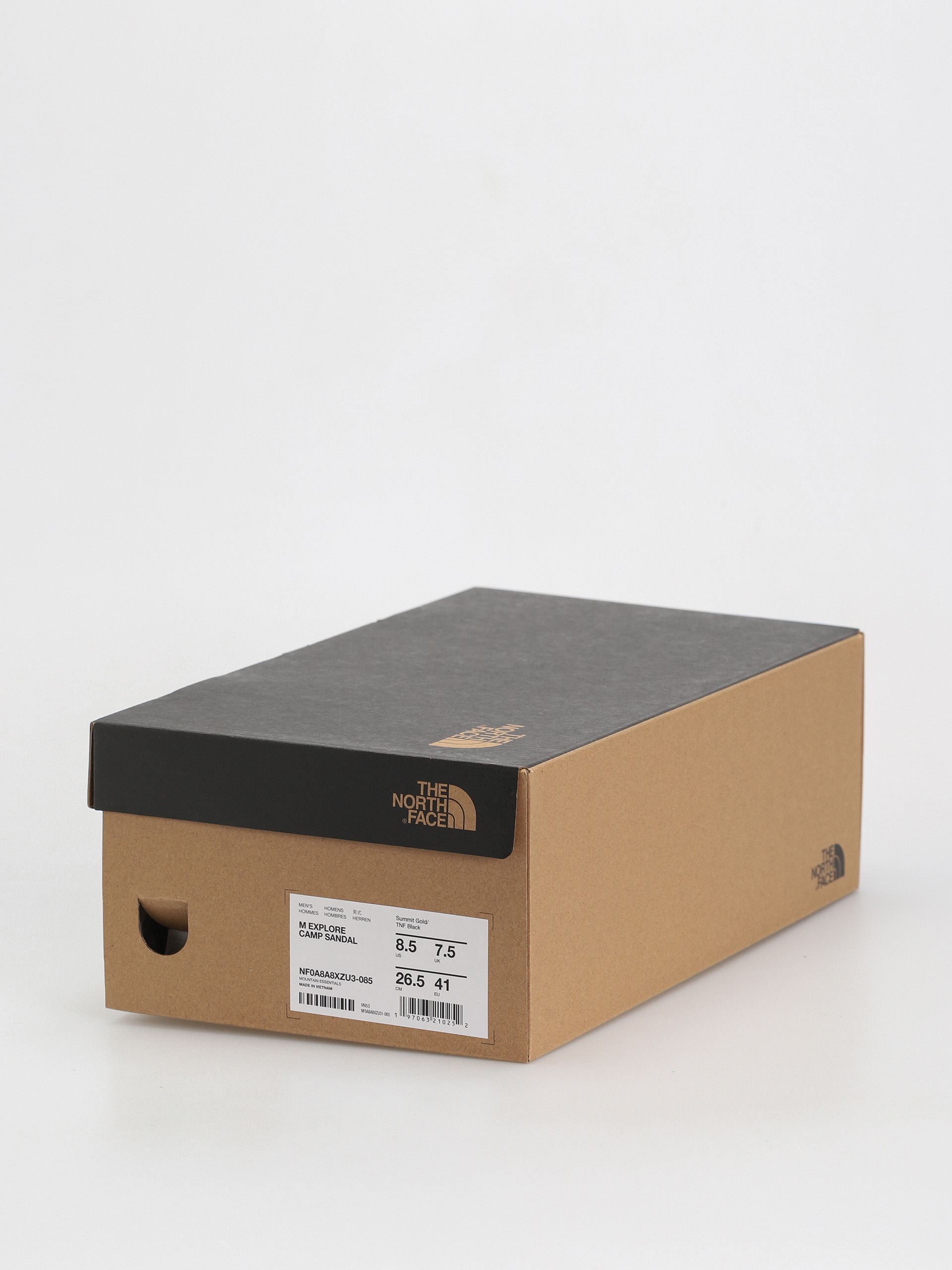 Sandały The North Face Explore Camp (summit gold/tnf black)