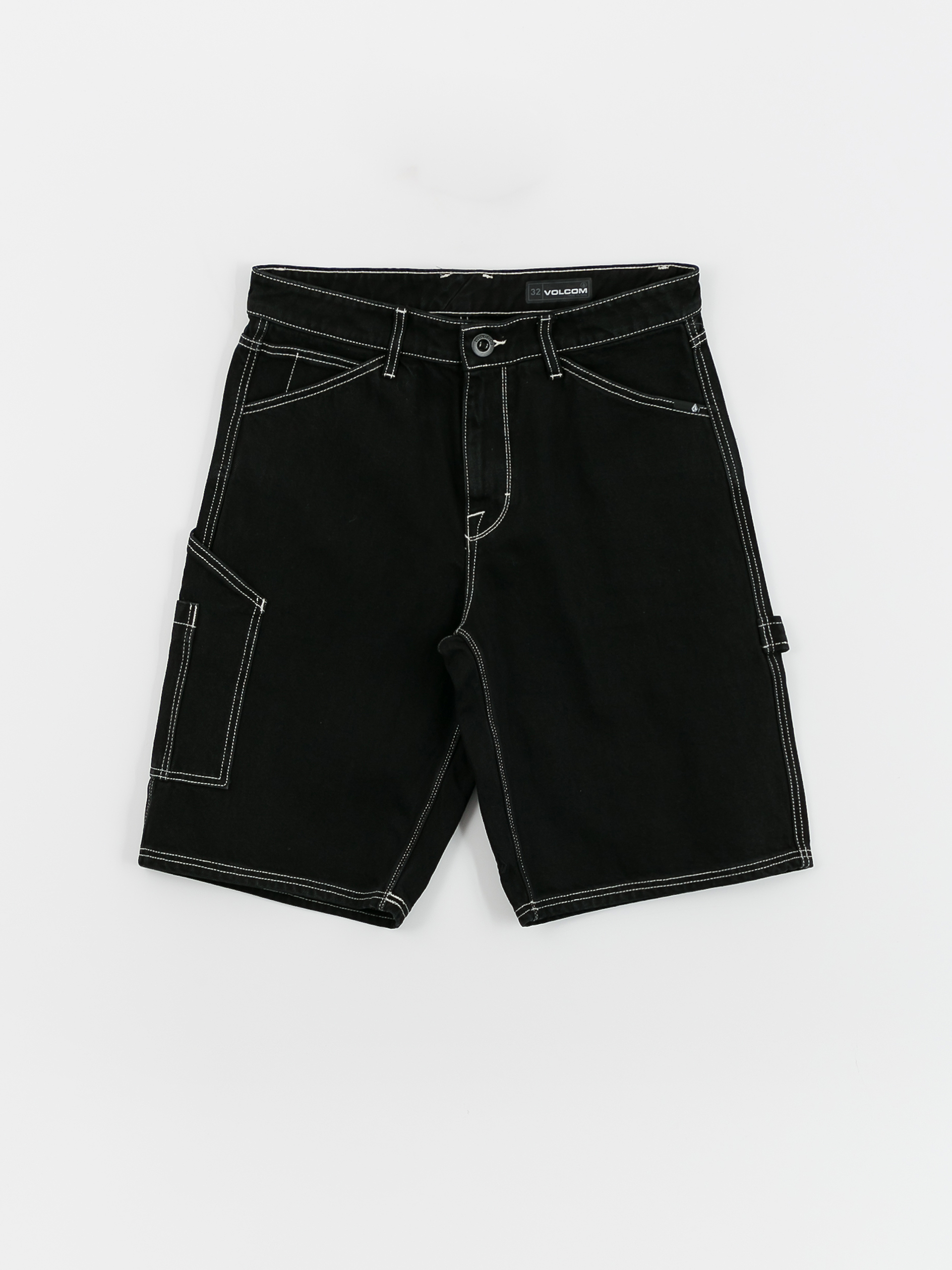 Szorty Volcom Labored Denim Utility (black)