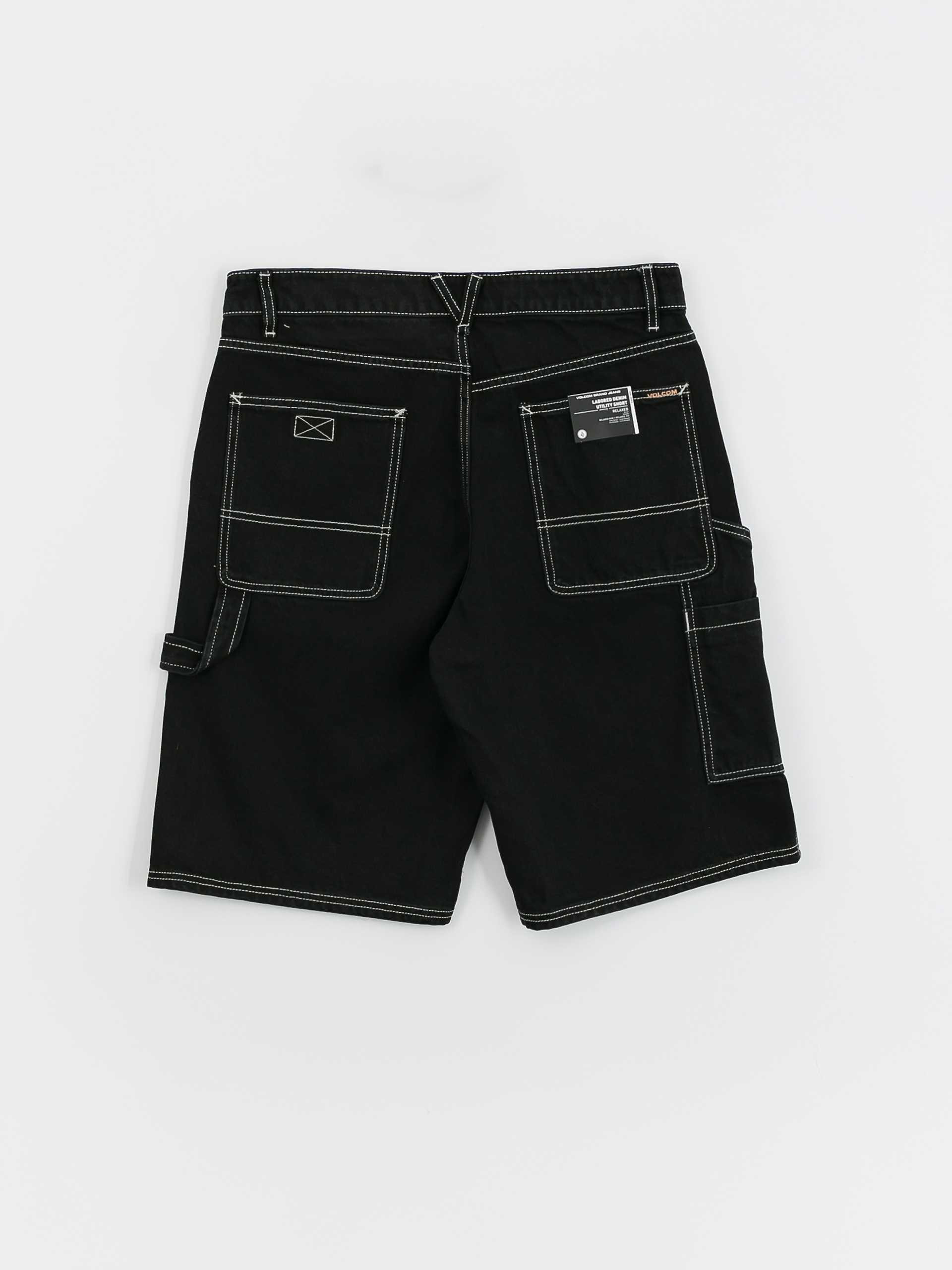 Szorty Volcom Labored Denim Utility (black)