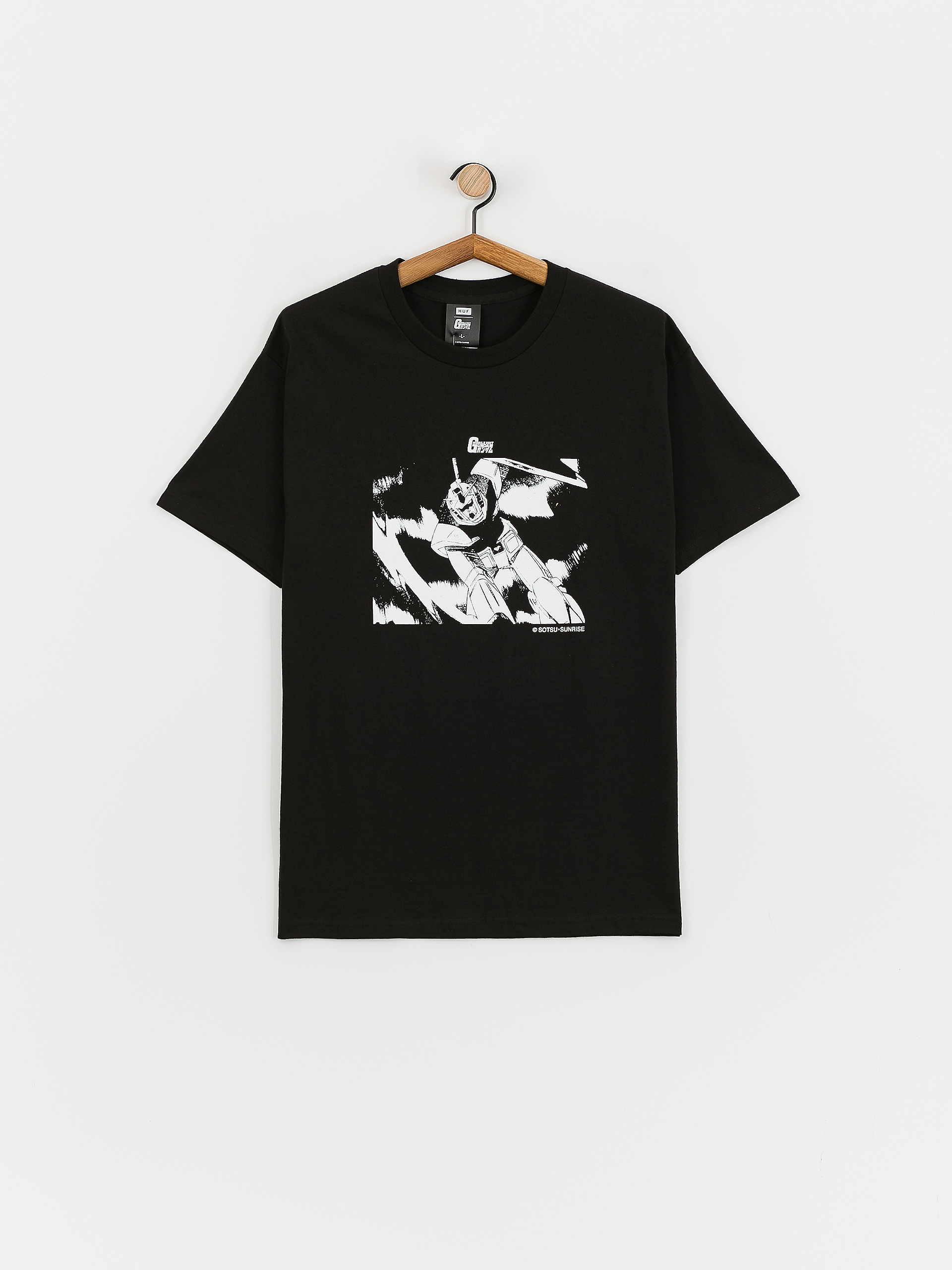 T-shirt HUF X Gundam Wing Gundam Rising (black)