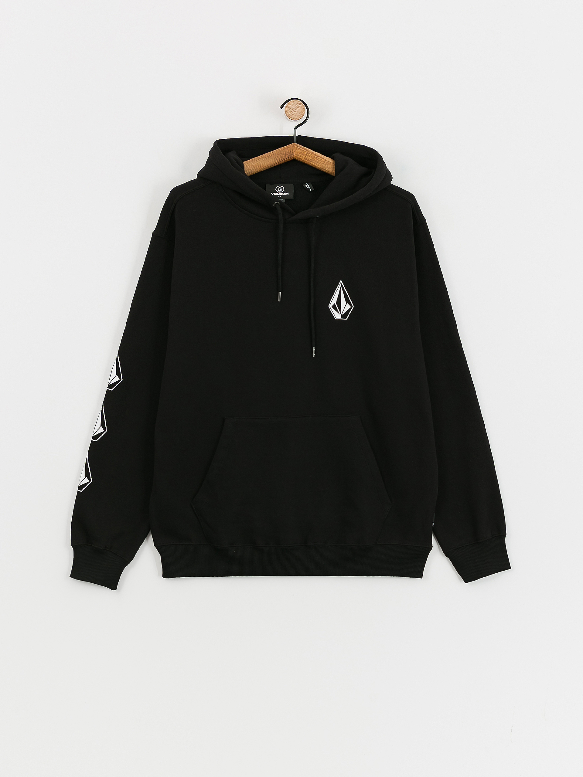 Bluza z kapturem Volcom Iconic Stone HD (black)
