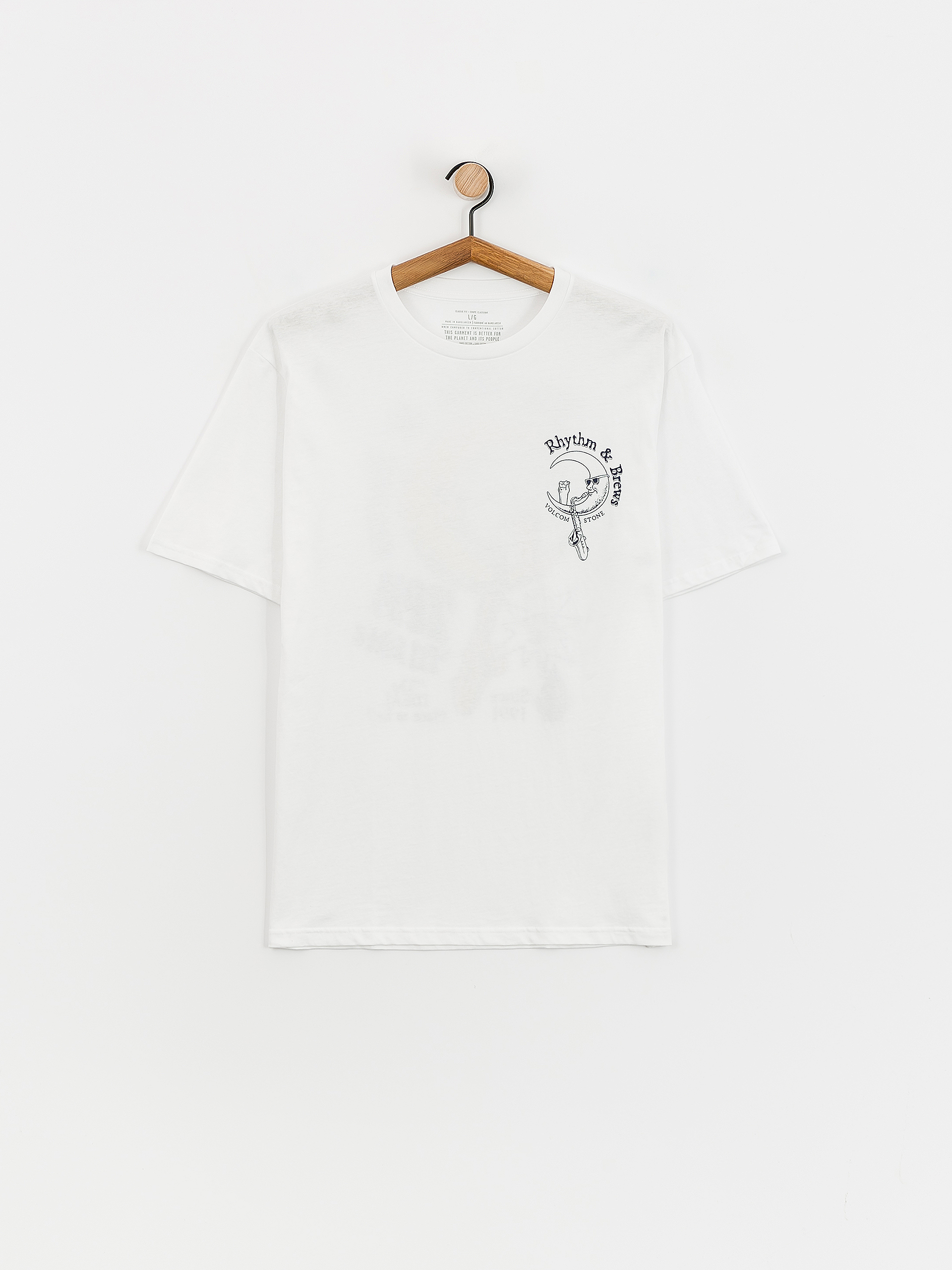 T-shirt Volcom Rhythm 1991 Bsc (white)