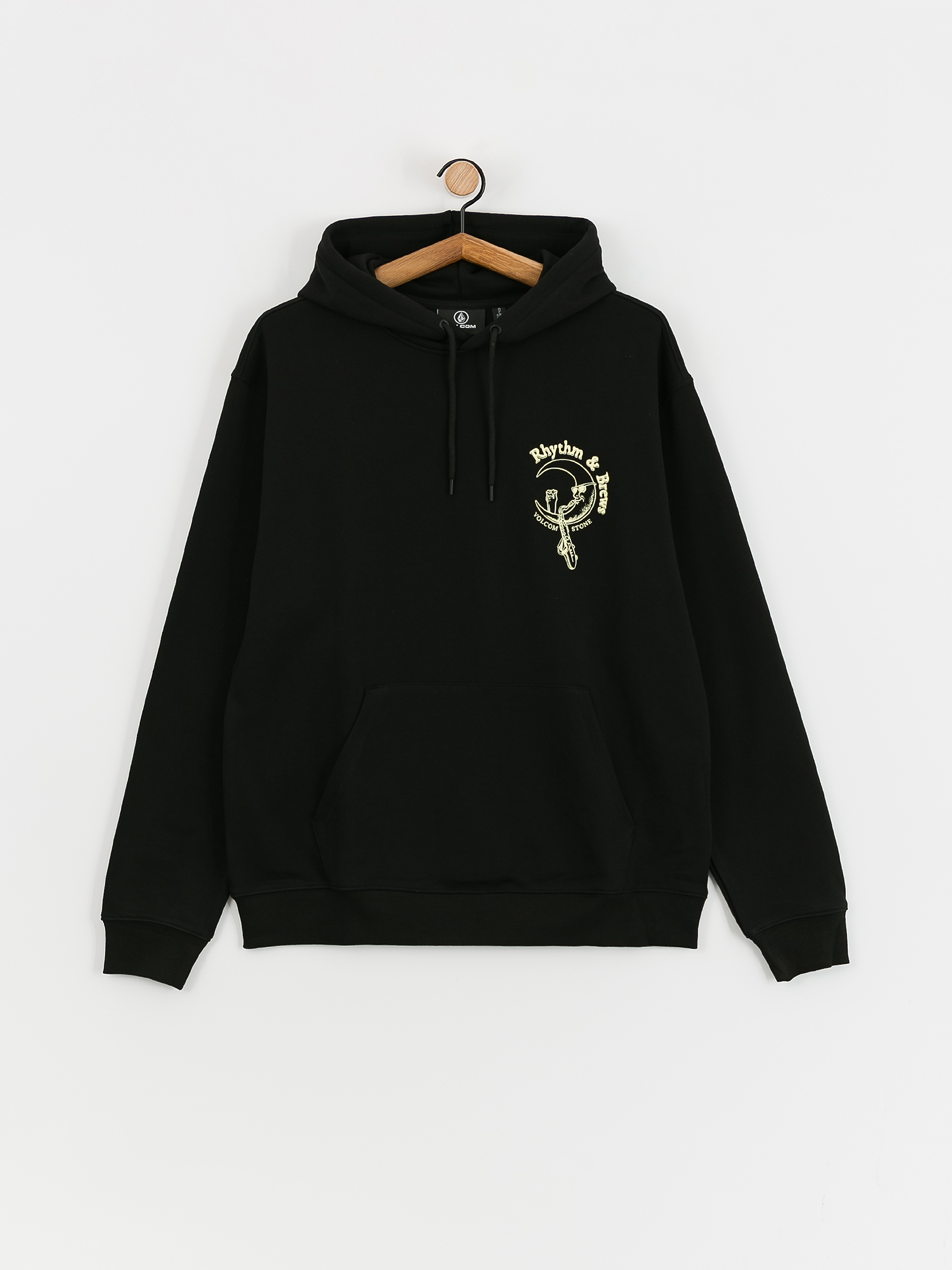 Bluza z kapturem Volcom Terrystoned HD (black)