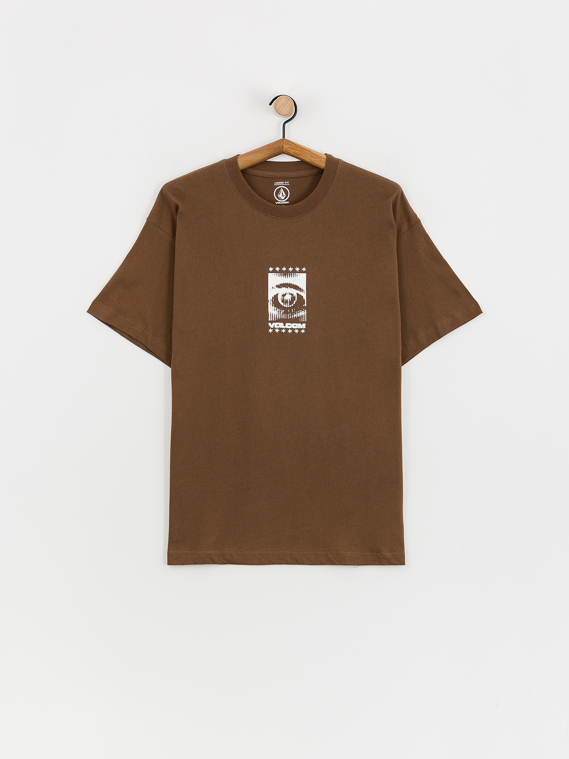 T-shirt Volcom Primed Lse (dark earth)