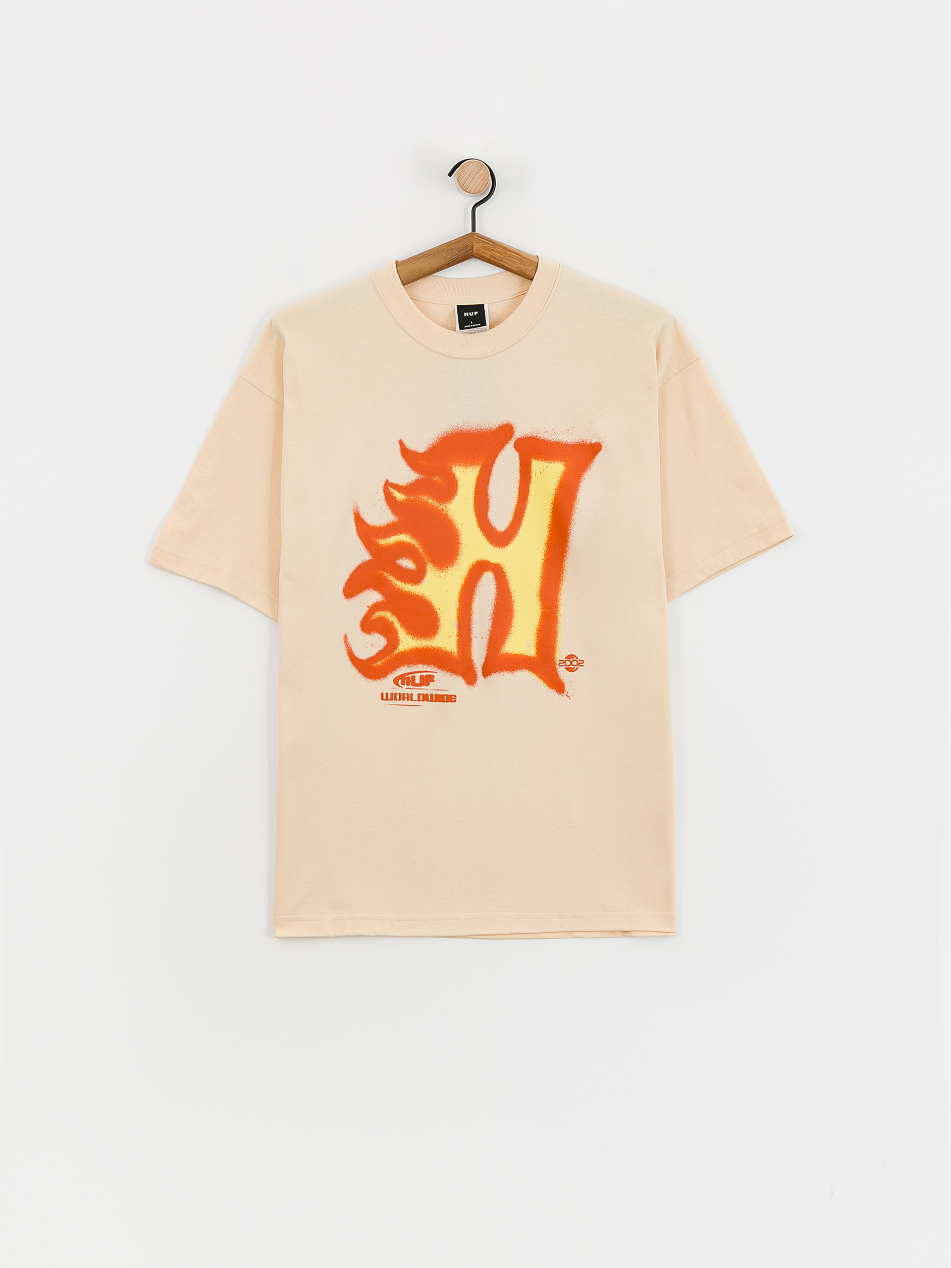 T-shirt HUF Heat Wave (wheat)