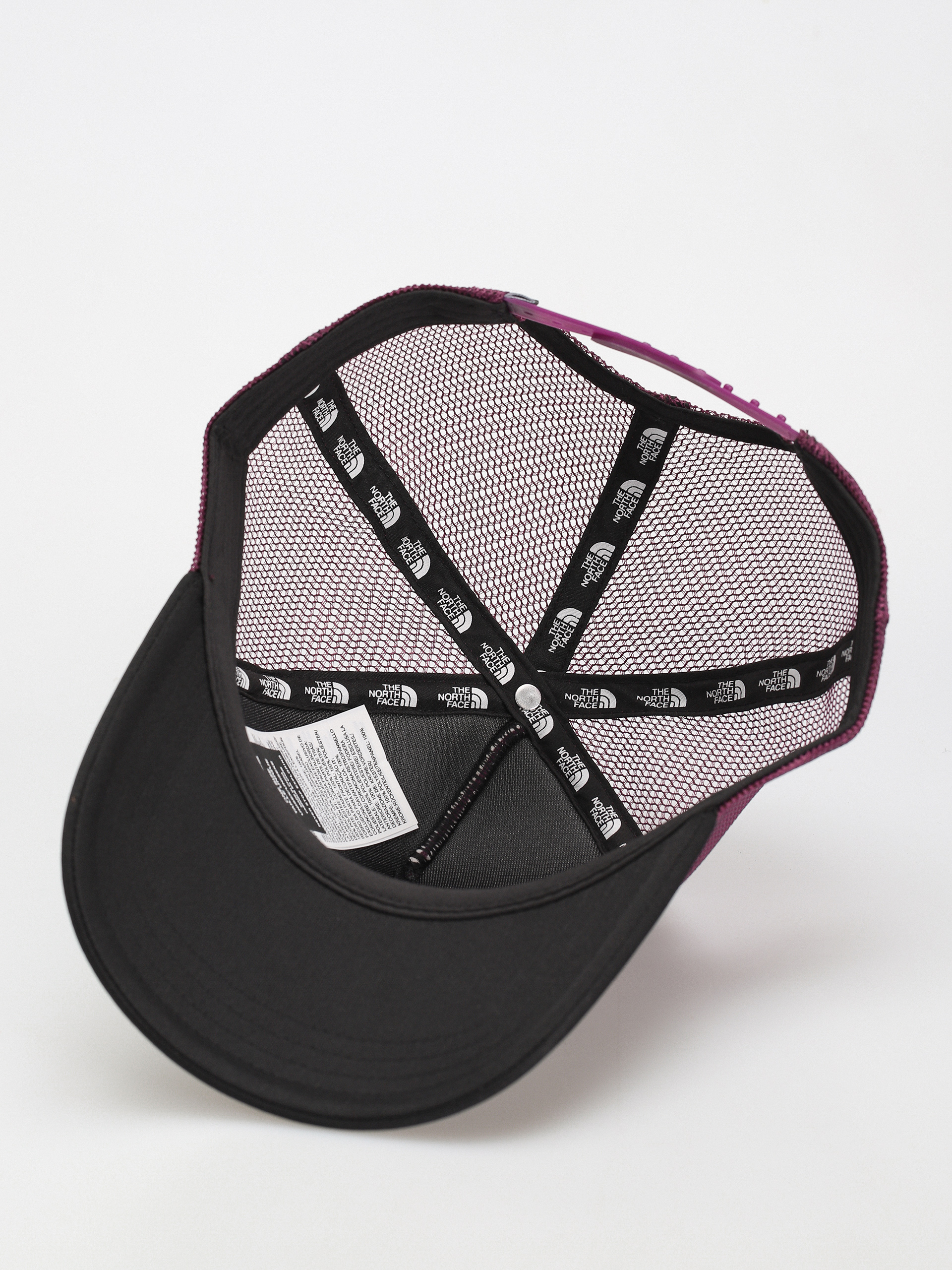 Czapka z daszkiem The North Face Tnf Logo Trucker (black currant purple)