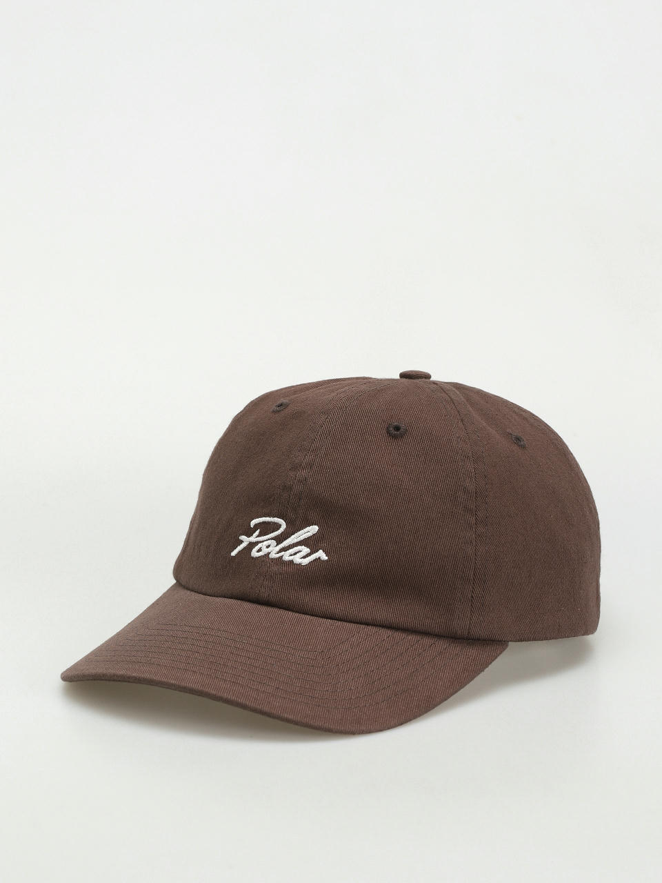 Czapka z daszkiem Polar Skate Sai Cap Varsity Logo (brown)