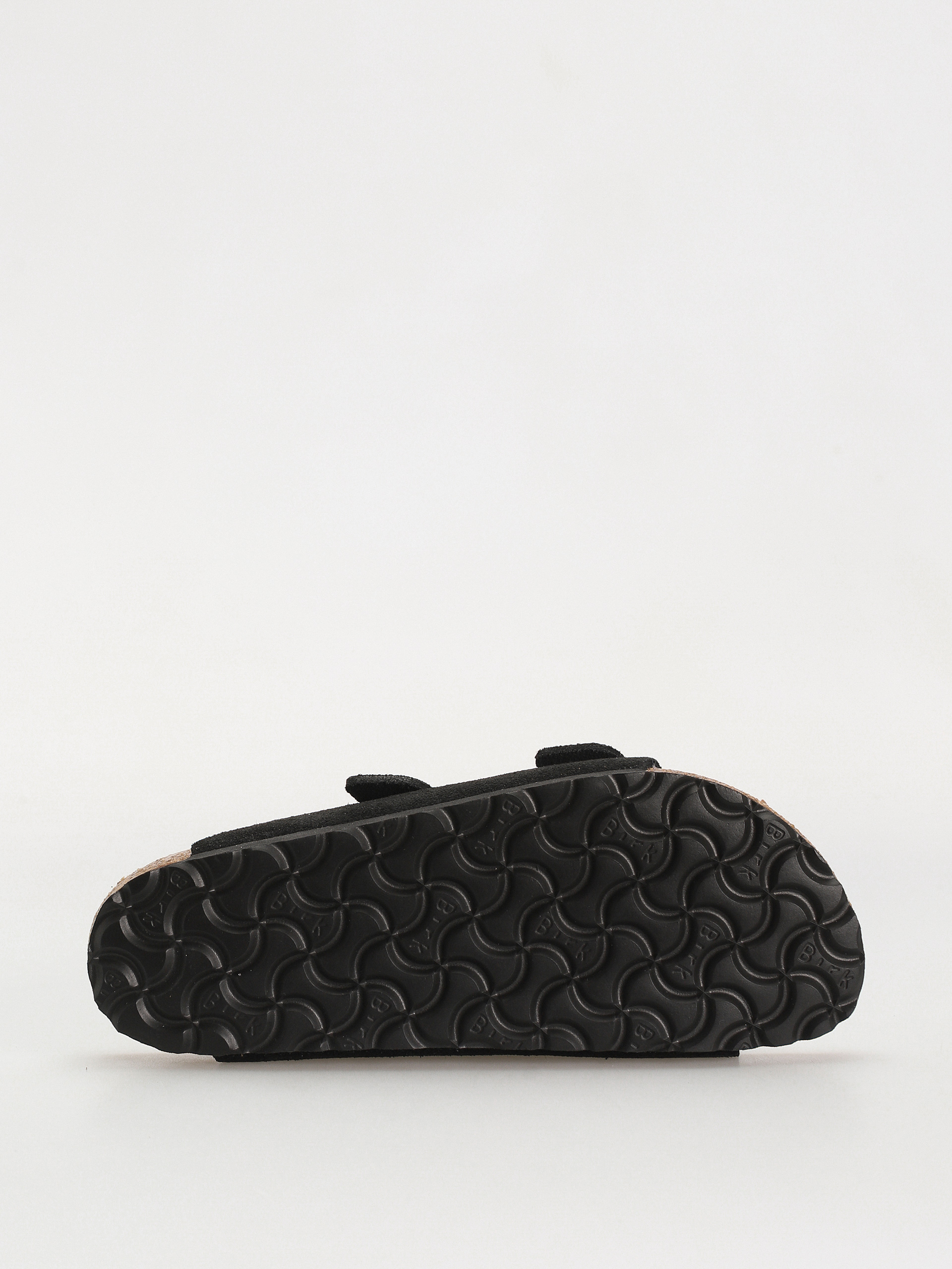 Klapki Birkenstock Arizona Suede Leather Narrow Wmn (black)