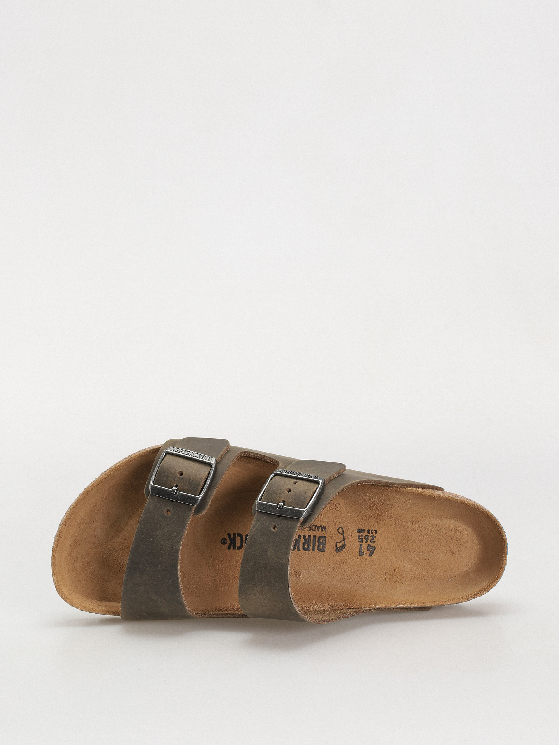 Klapki Birkenstock Arizona Oiled Leather Regular (faded khaki)