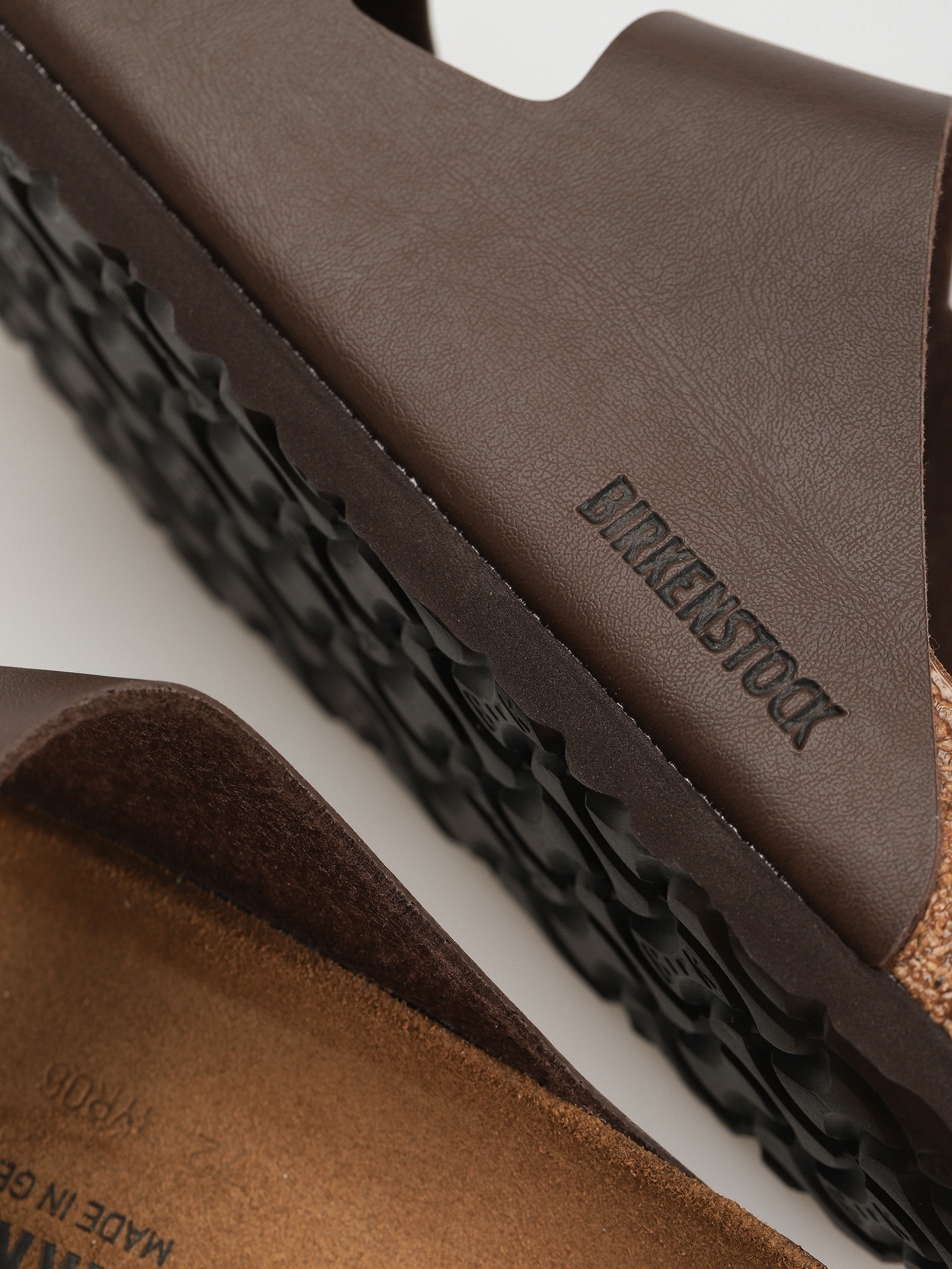 Klapki Birkenstock Arizona Birko Flor Regular (dark brown)