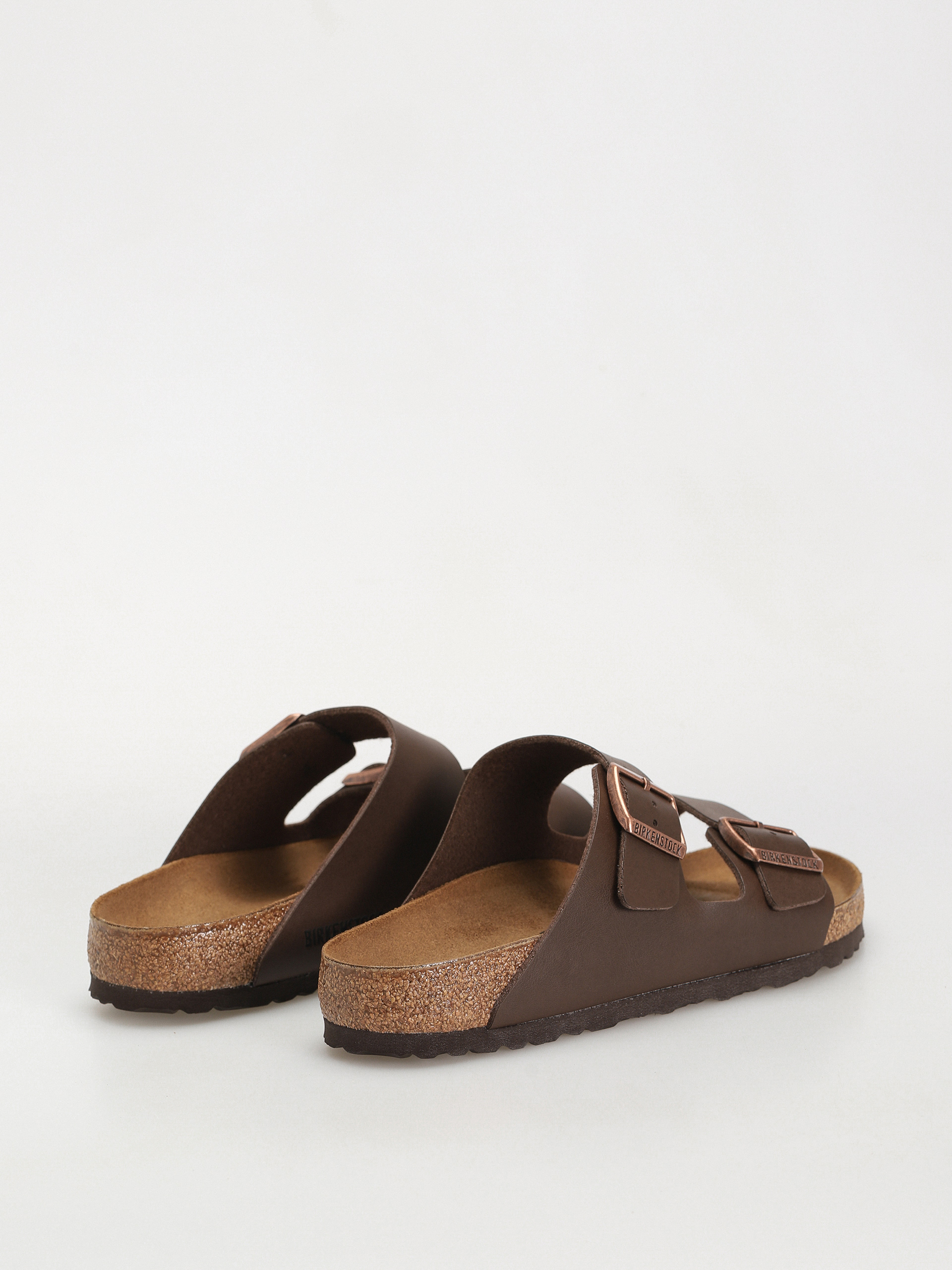 Klapki Birkenstock Arizona Birko Flor Regular (dark brown)