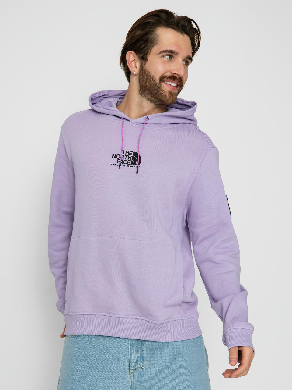 Bluza z kapturem The North Face Fine Alpine HD (lite lilac)