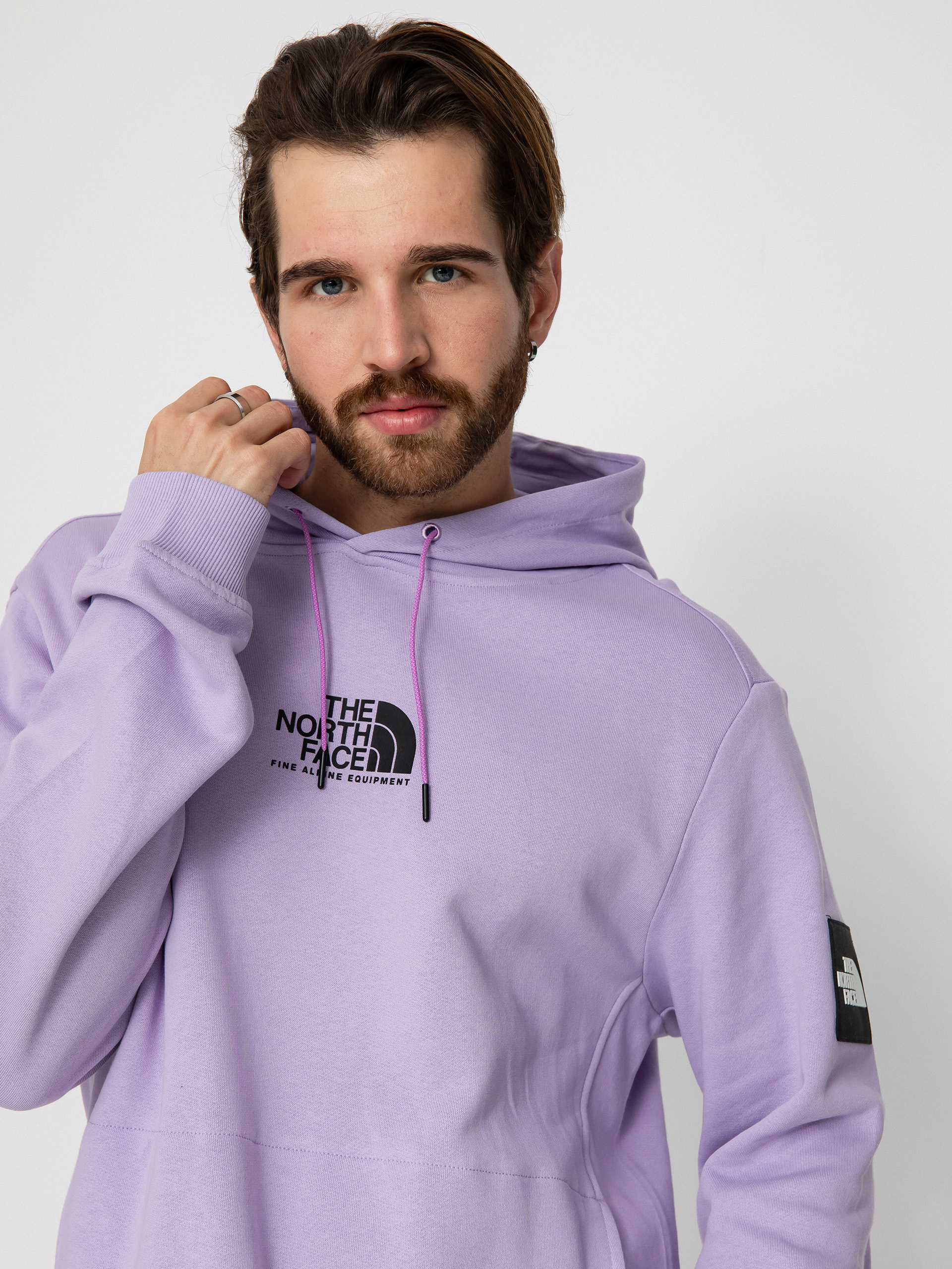 Bluza z kapturem The North Face Fine Alpine HD (lite lilac)