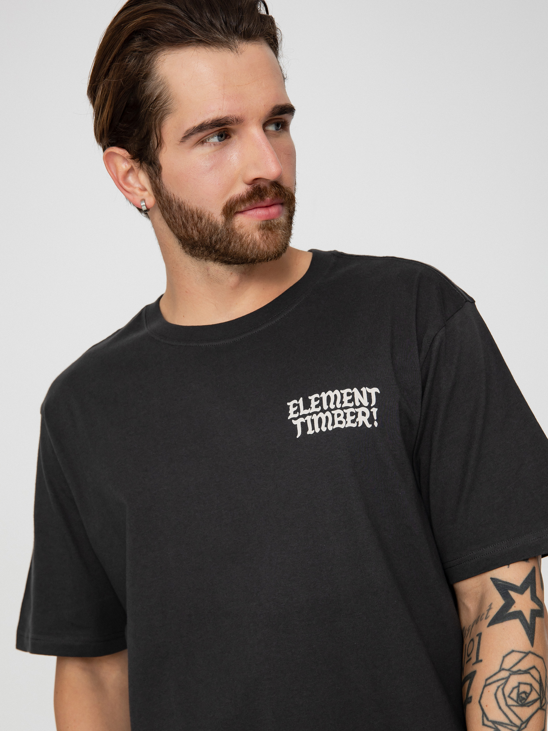 T-shirt Element Timber Jester (off black)