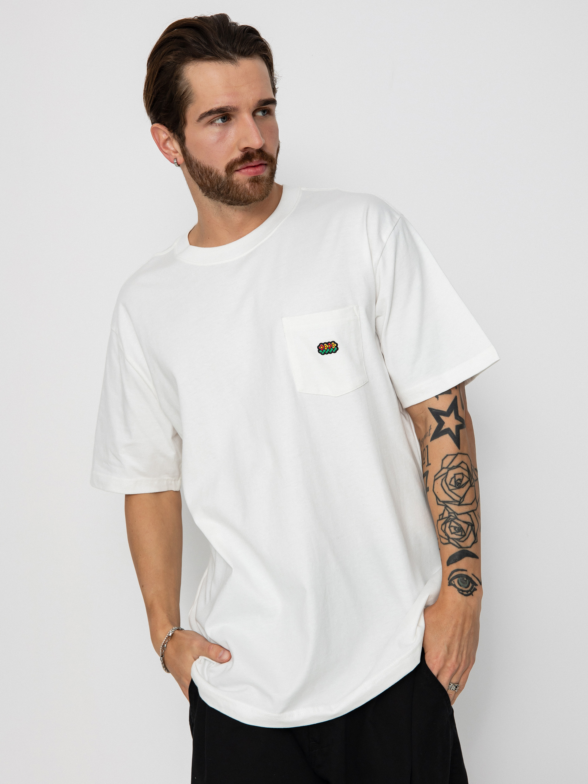 T-shirt Element Ddxe Flower Pocket (off white)