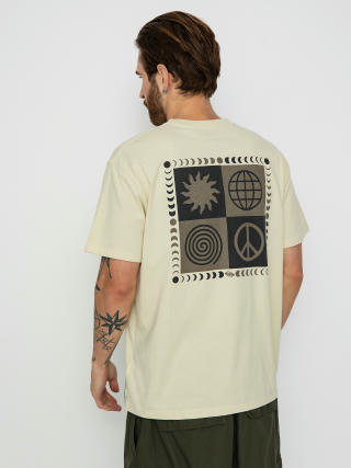 T-shirt Quiksilver Peace Phase Tee (oyster white)