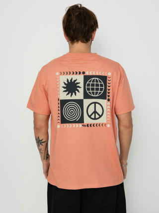 T-shirt Quiksilver Peace Phase Tee (canyon clay)