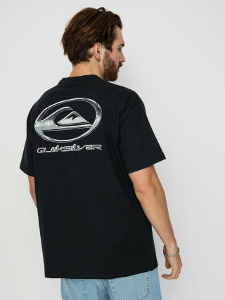 T-shirt Quiksilver Chrome Logo (black)