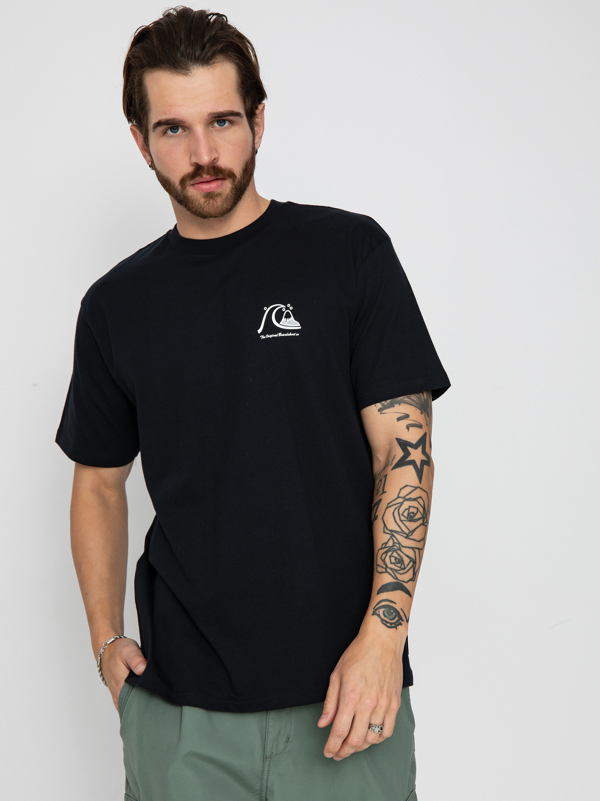 T-shirt Quiksilver The Original Boardshort Mor (black)