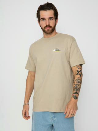 T-shirt Quiksilver Step Up Mor (plaza taupe)