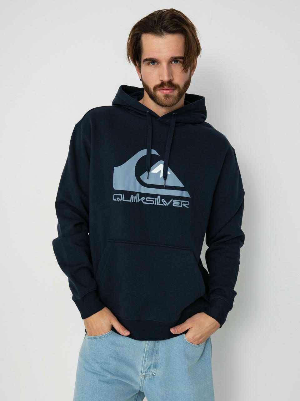 Bluza z kapturem Quiksilver Big Logo HD (dark navy)