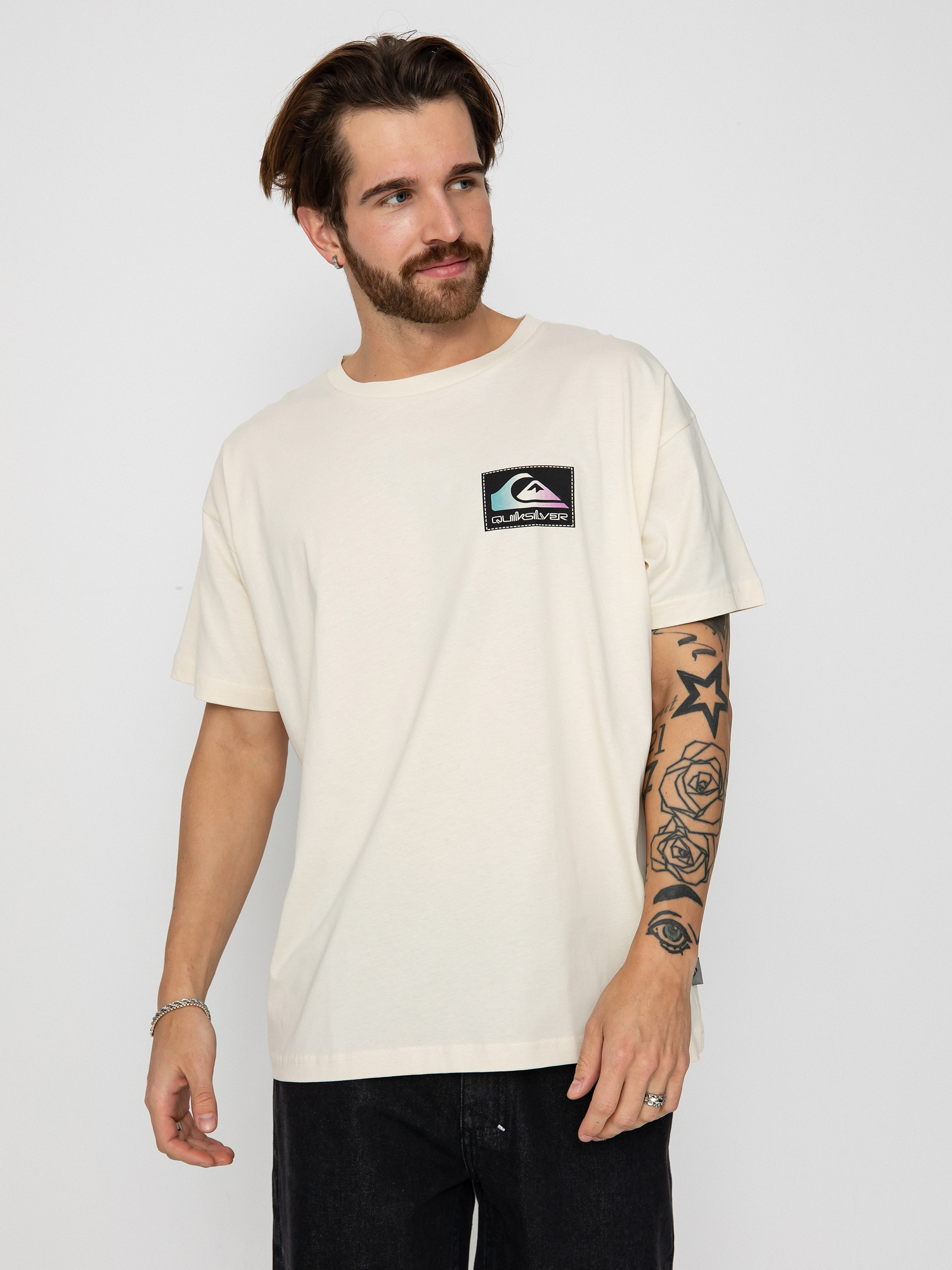 T-shirt Quiksilver Back Flash (birch)
