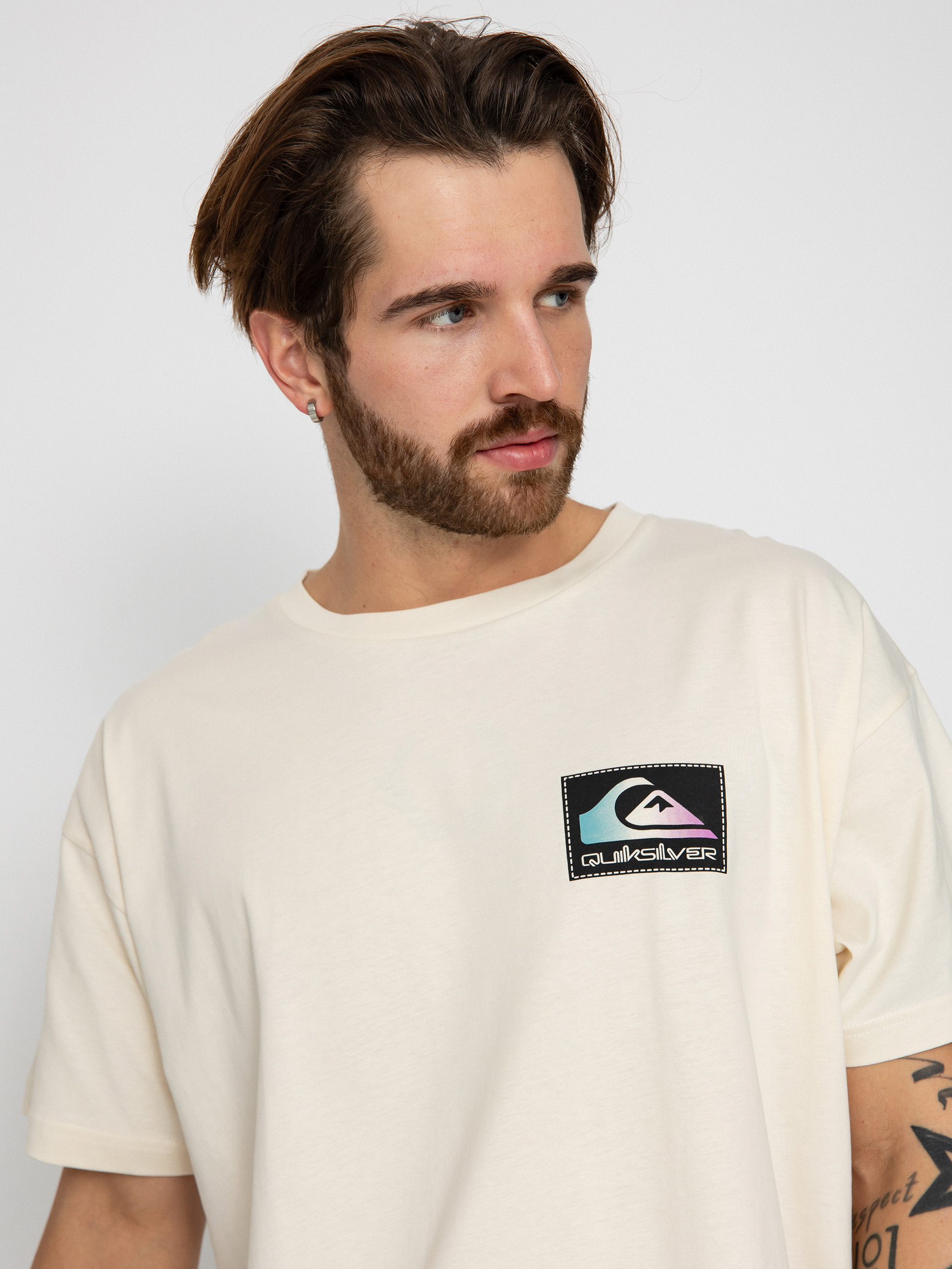 T-shirt Quiksilver Back Flash (birch)