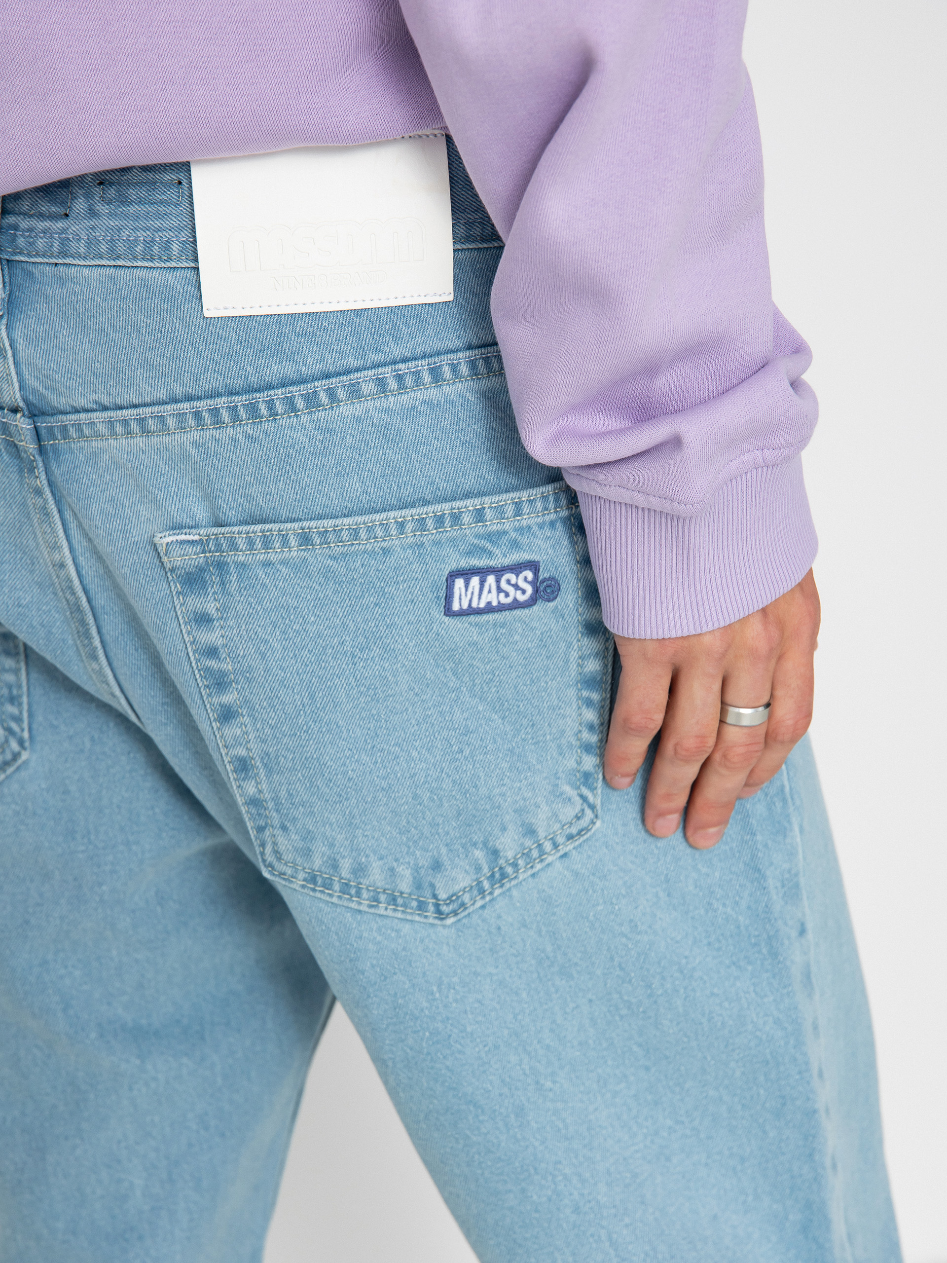 Spodnie MassDnm Jeans Box (light blue)