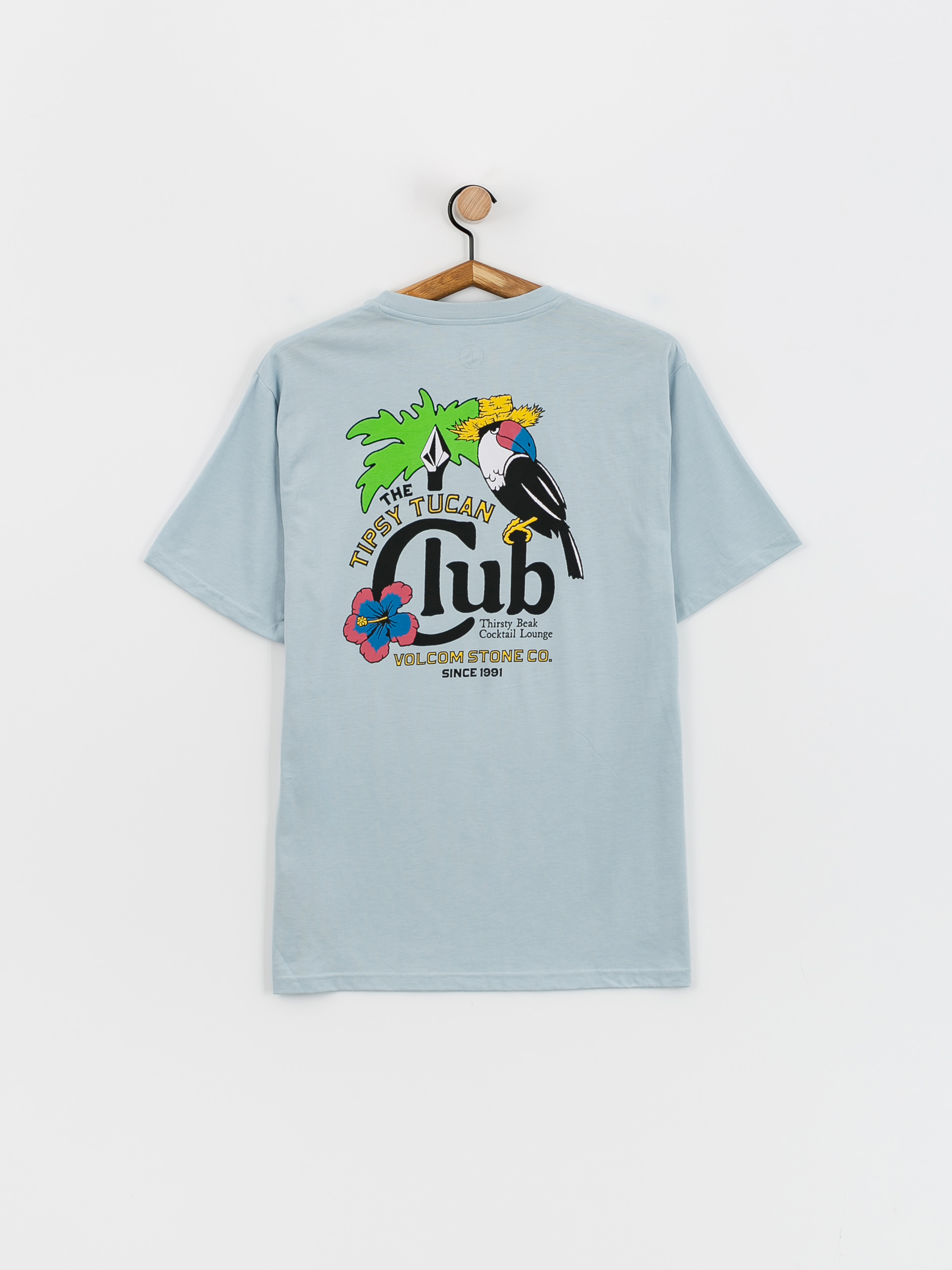 T-shirt Volcom Tispy Tucan Hth (celestial blue)