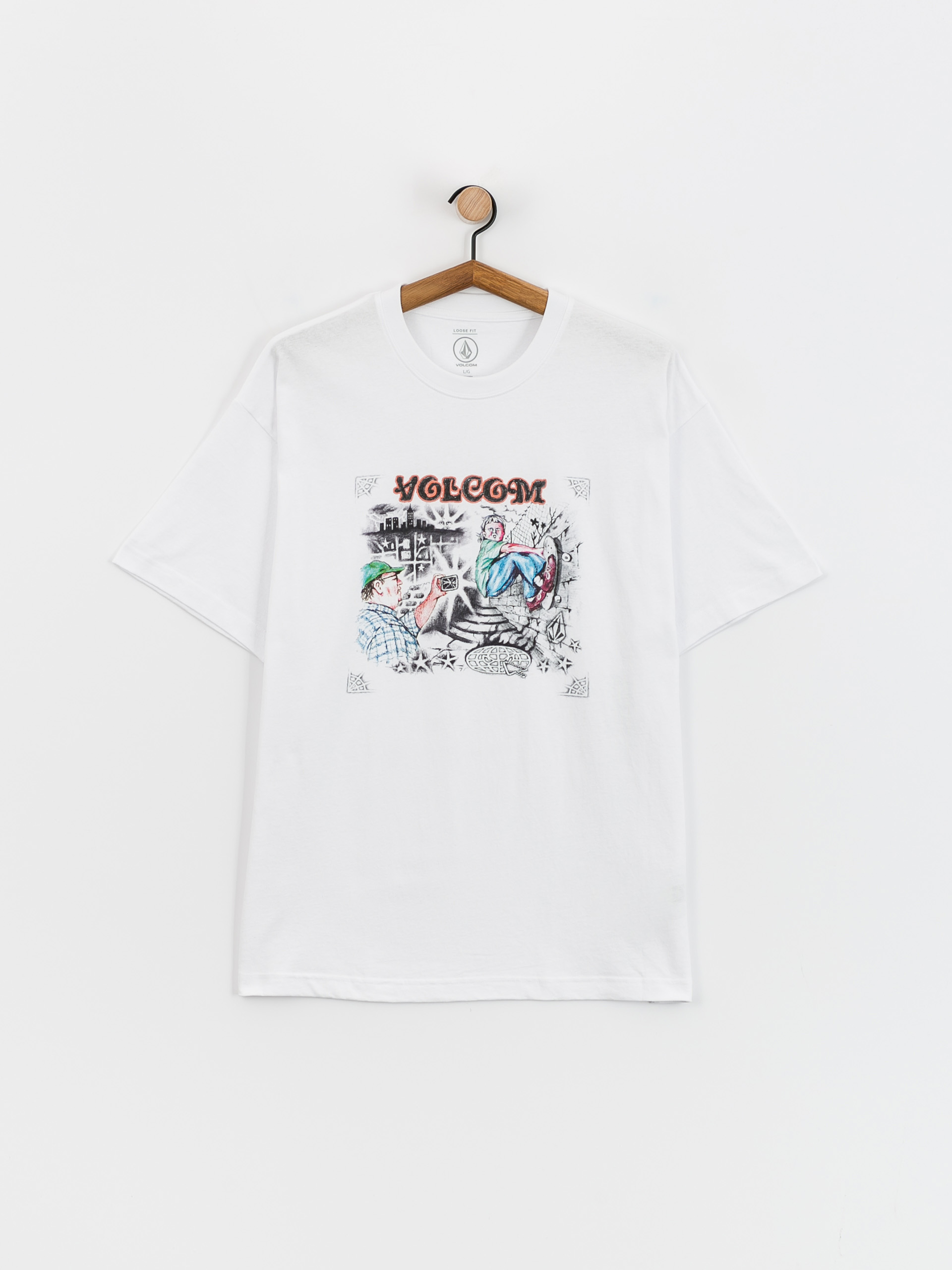 T-shirt Volcom Street Keutchi (white)