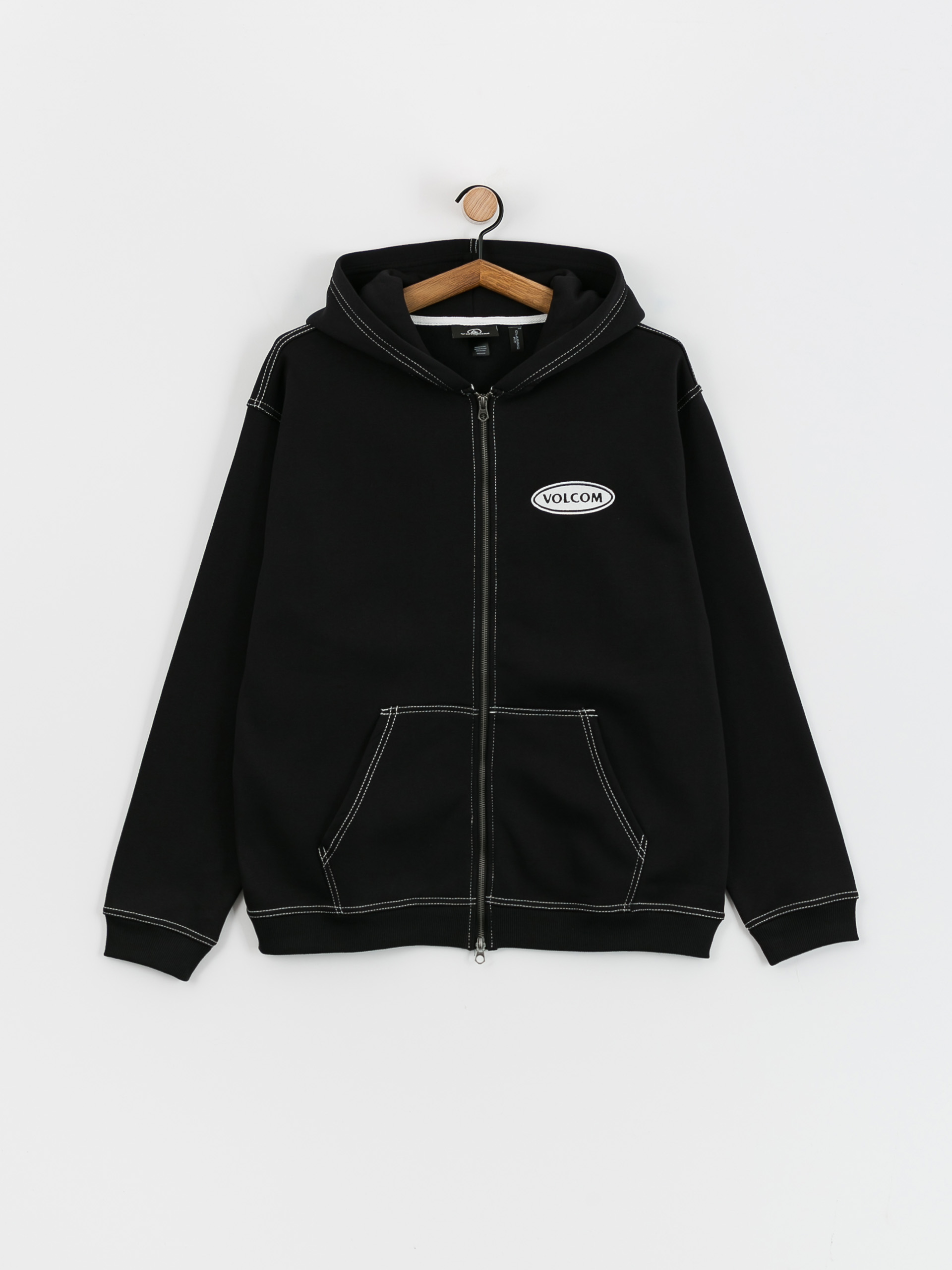 Bluza z kapturem Volcom Workard ZHD (black)