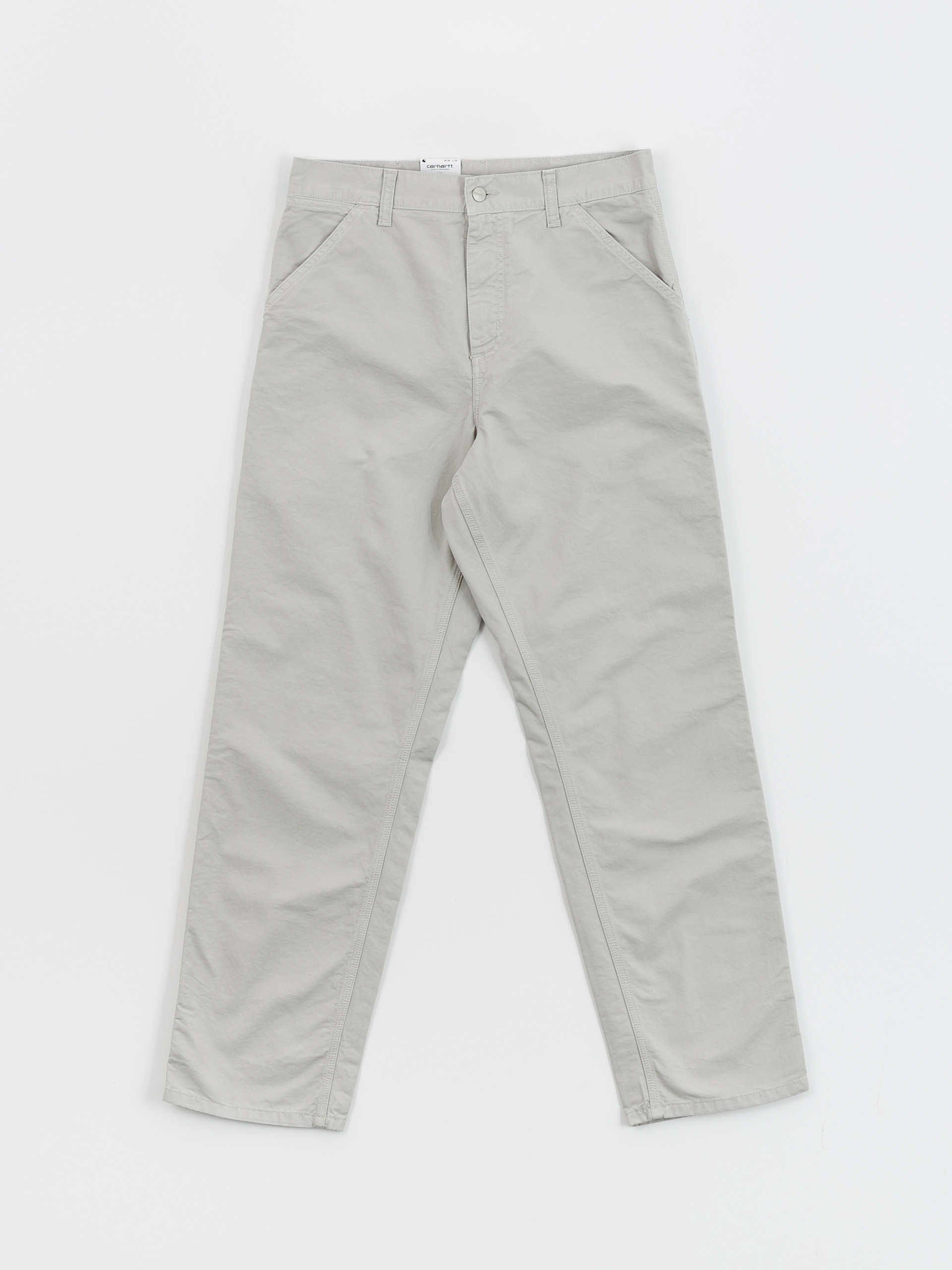 Spodnie Carhartt WIP Single Knee (sonic silver)