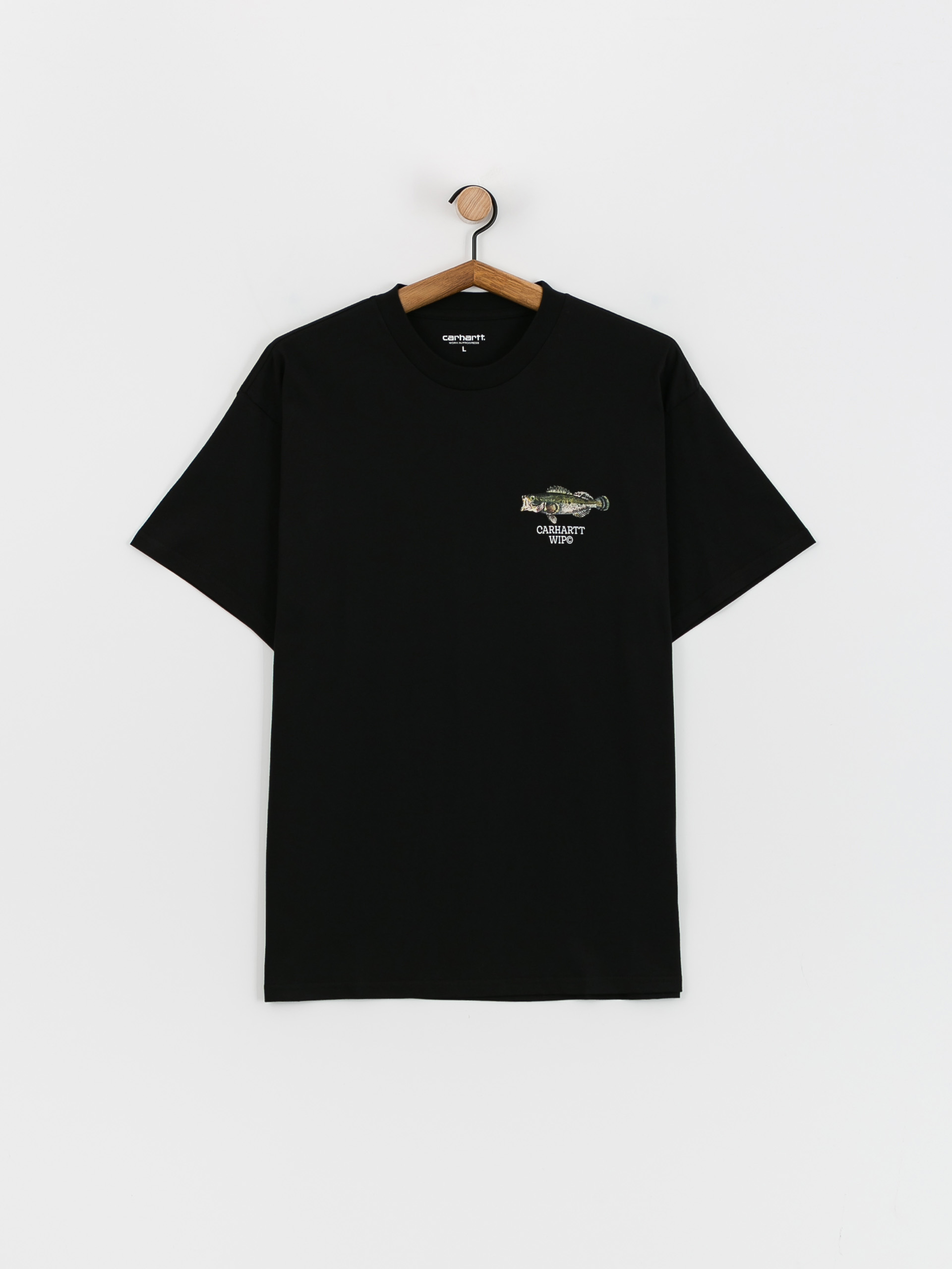 T-shirt Carhartt WIP Fish (black)