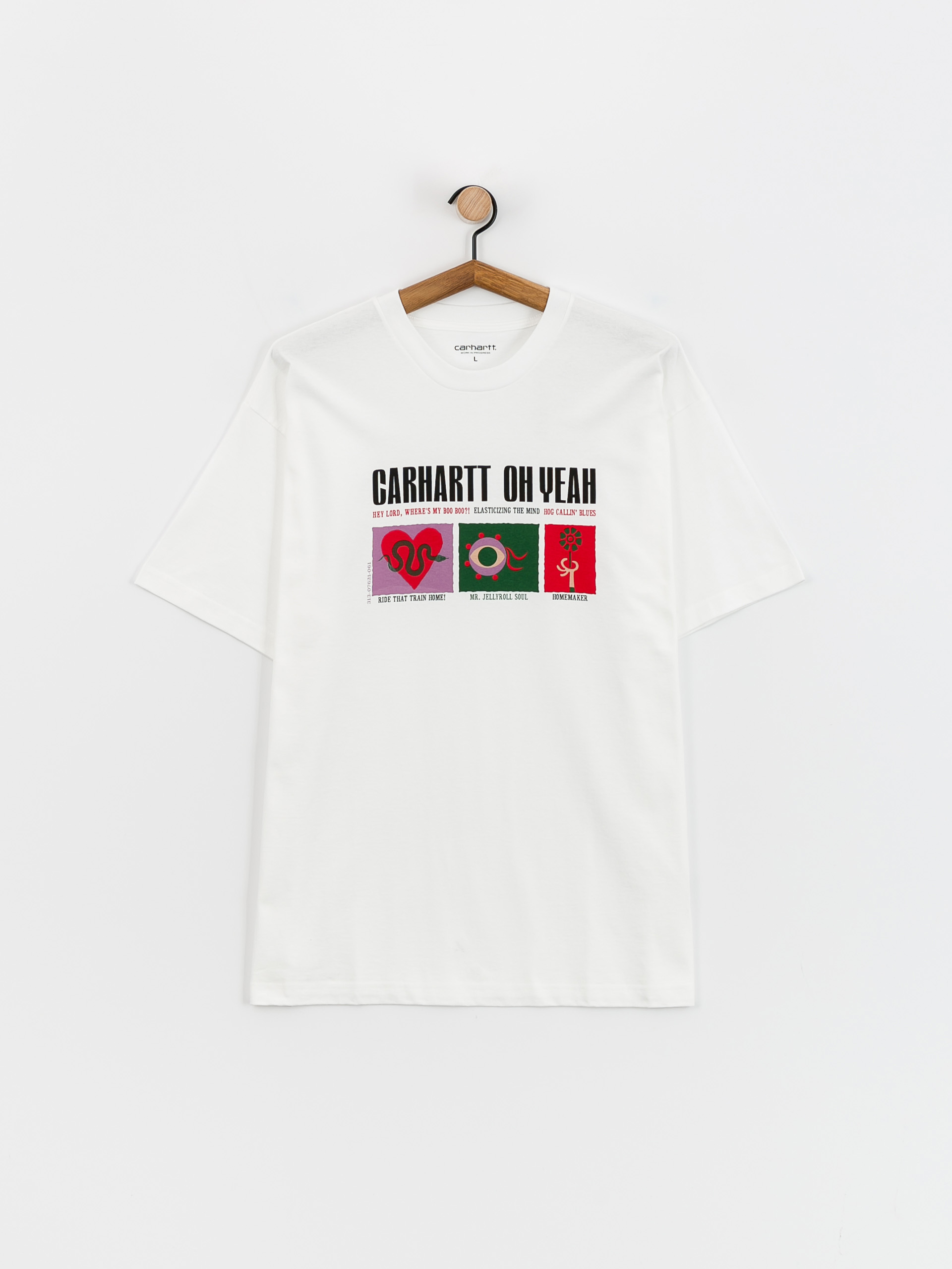T-shirt Carhartt WIP Oh Yeah (white)