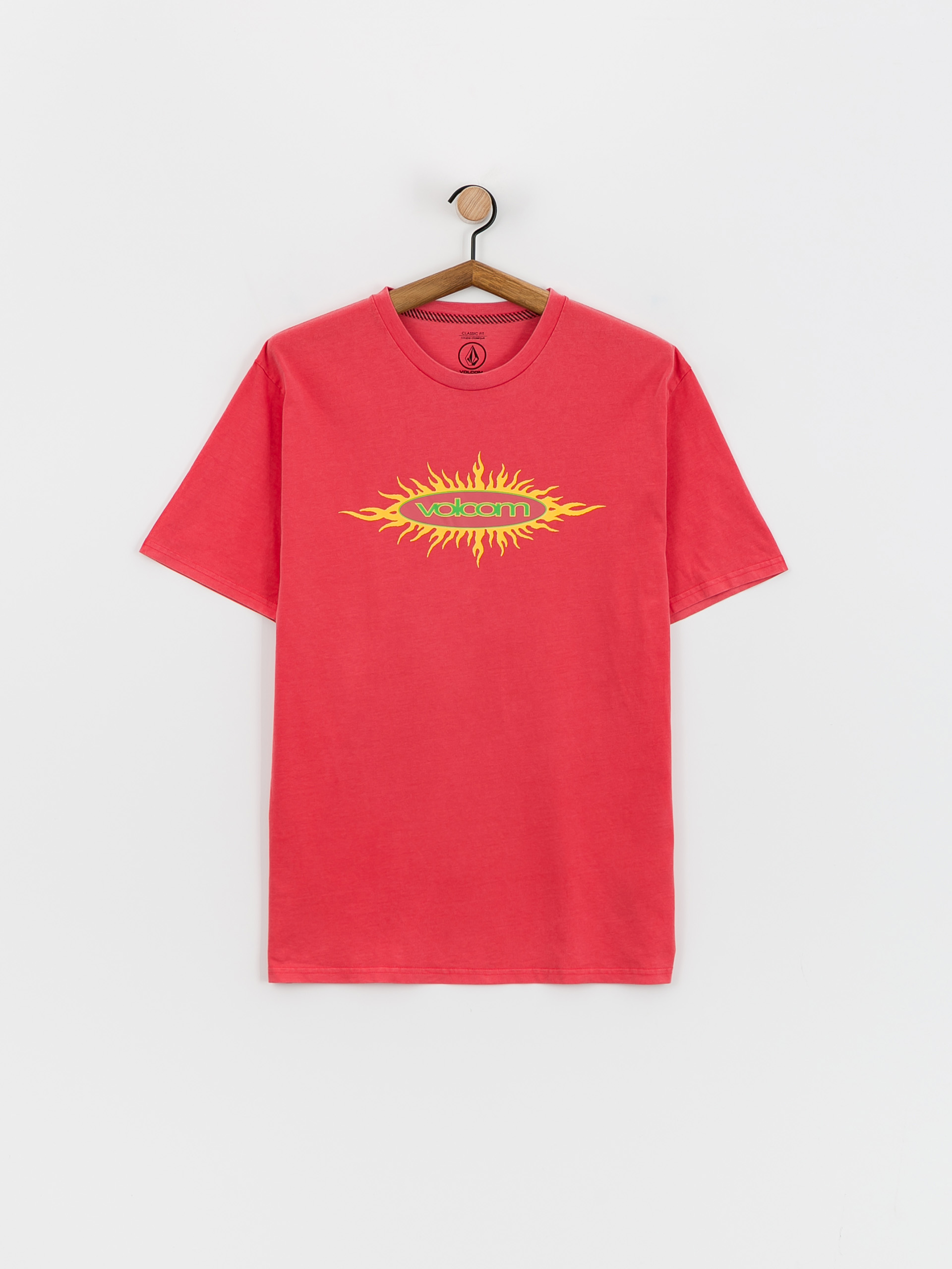T-shirt Volcom Nu Sun Pw (washed ruby)