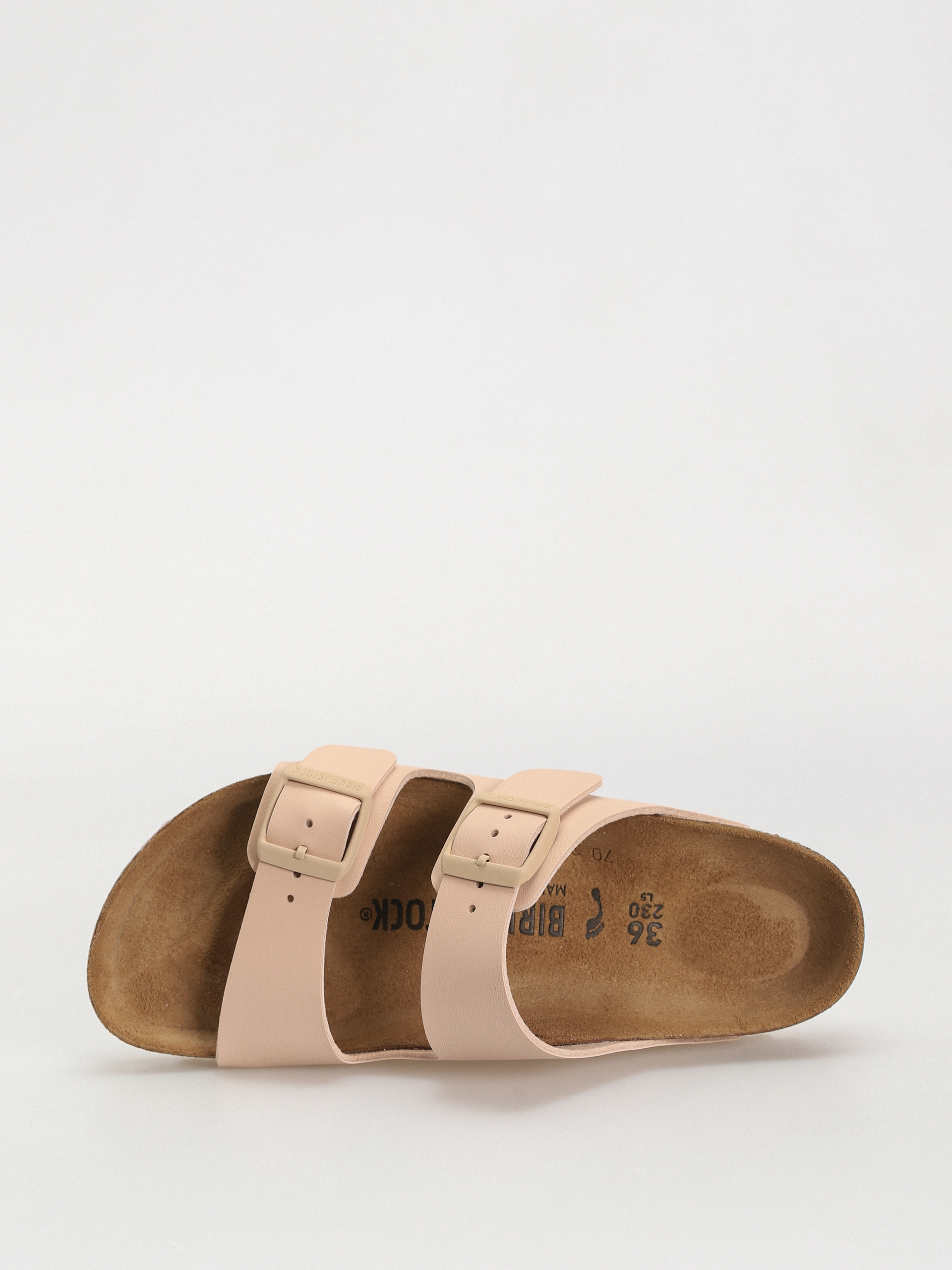 Klapki Birkenstock Arizona Birko Flor Narrow Wmn (nude)