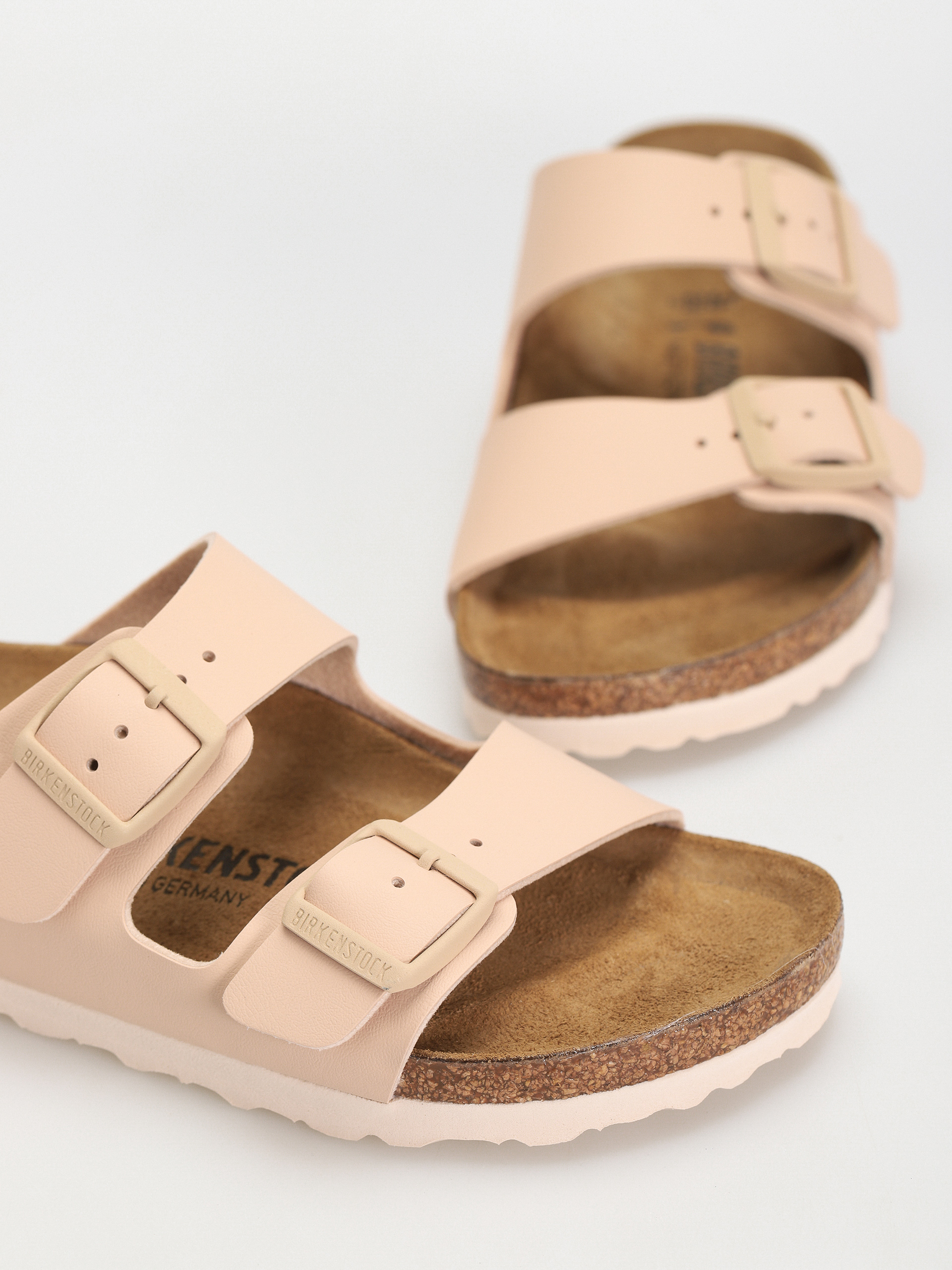 Klapki Birkenstock Arizona Birko Flor Narrow Wmn (nude)