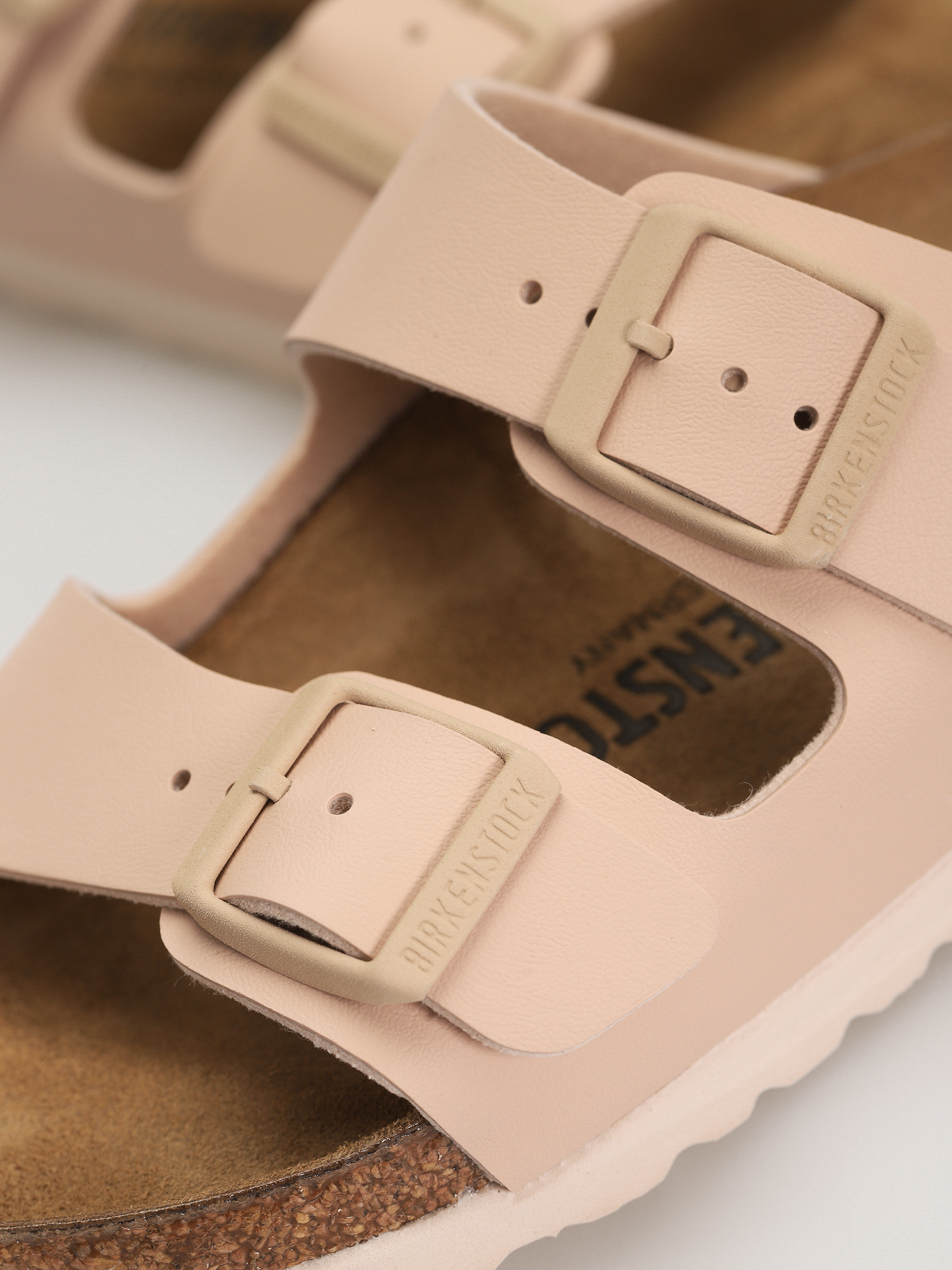 Klapki Birkenstock Arizona Birko Flor Narrow Wmn (nude)