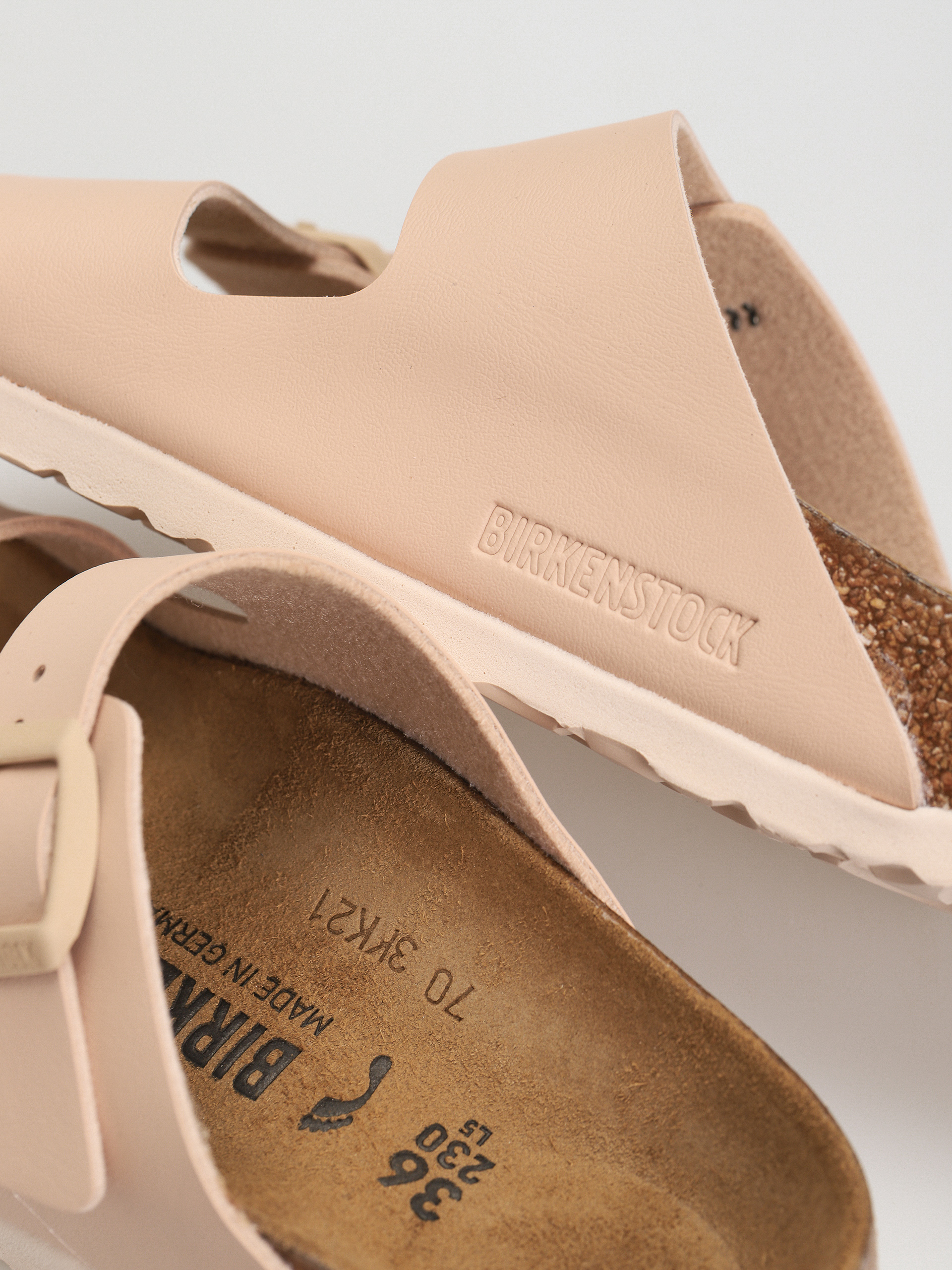 Klapki Birkenstock Arizona Birko Flor Narrow Wmn (nude)