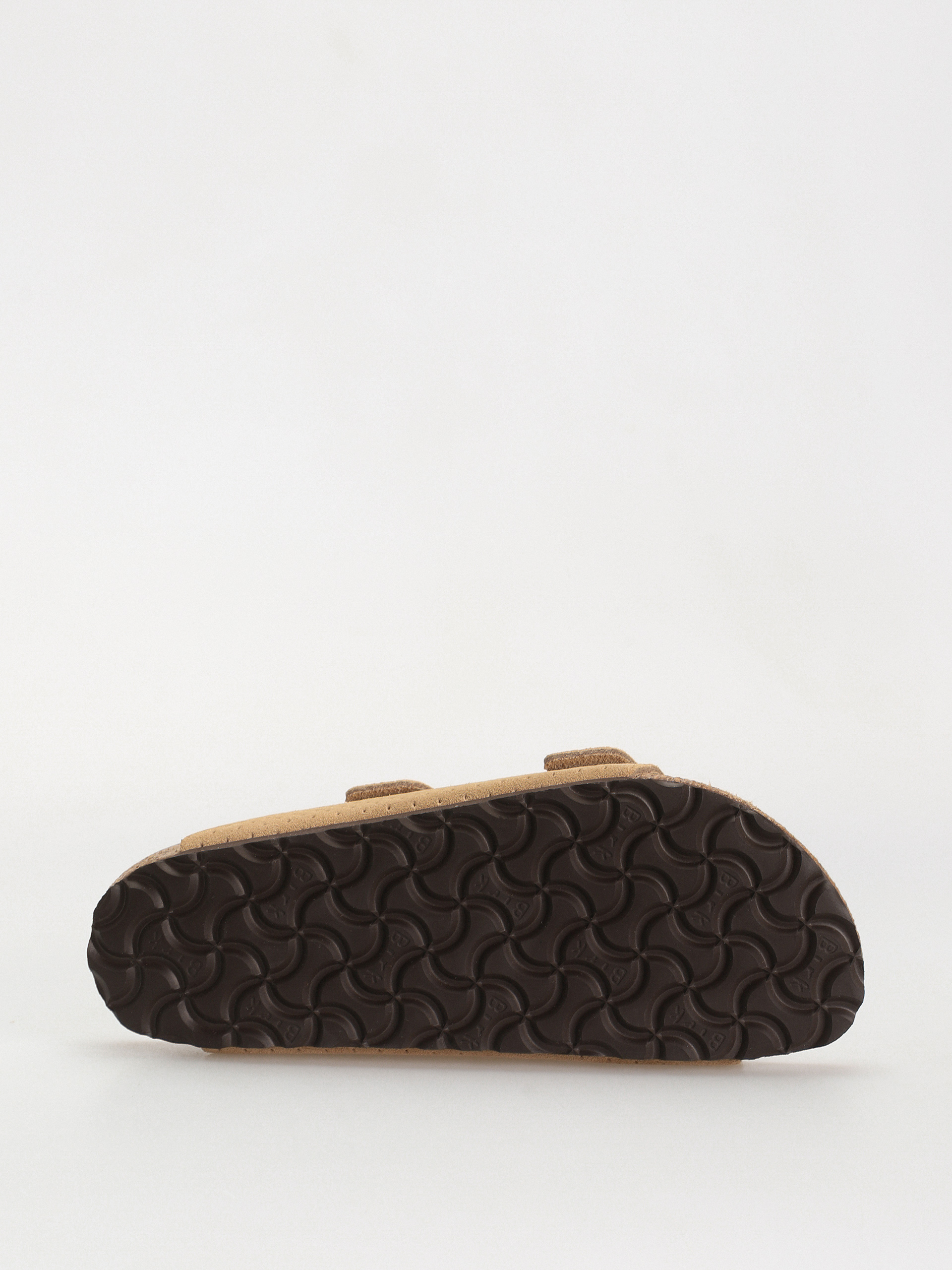 Klapki Birkenstock Arizona Suede Embossed Narrow Wmn (emboss dots new beige)