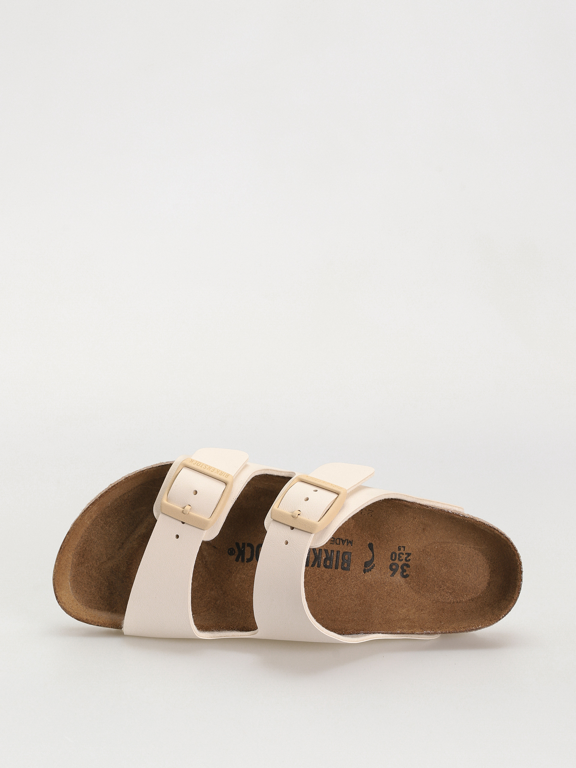 Klapki Birkenstock Arizona Birko Flor Narrow Wmn (eggshell)