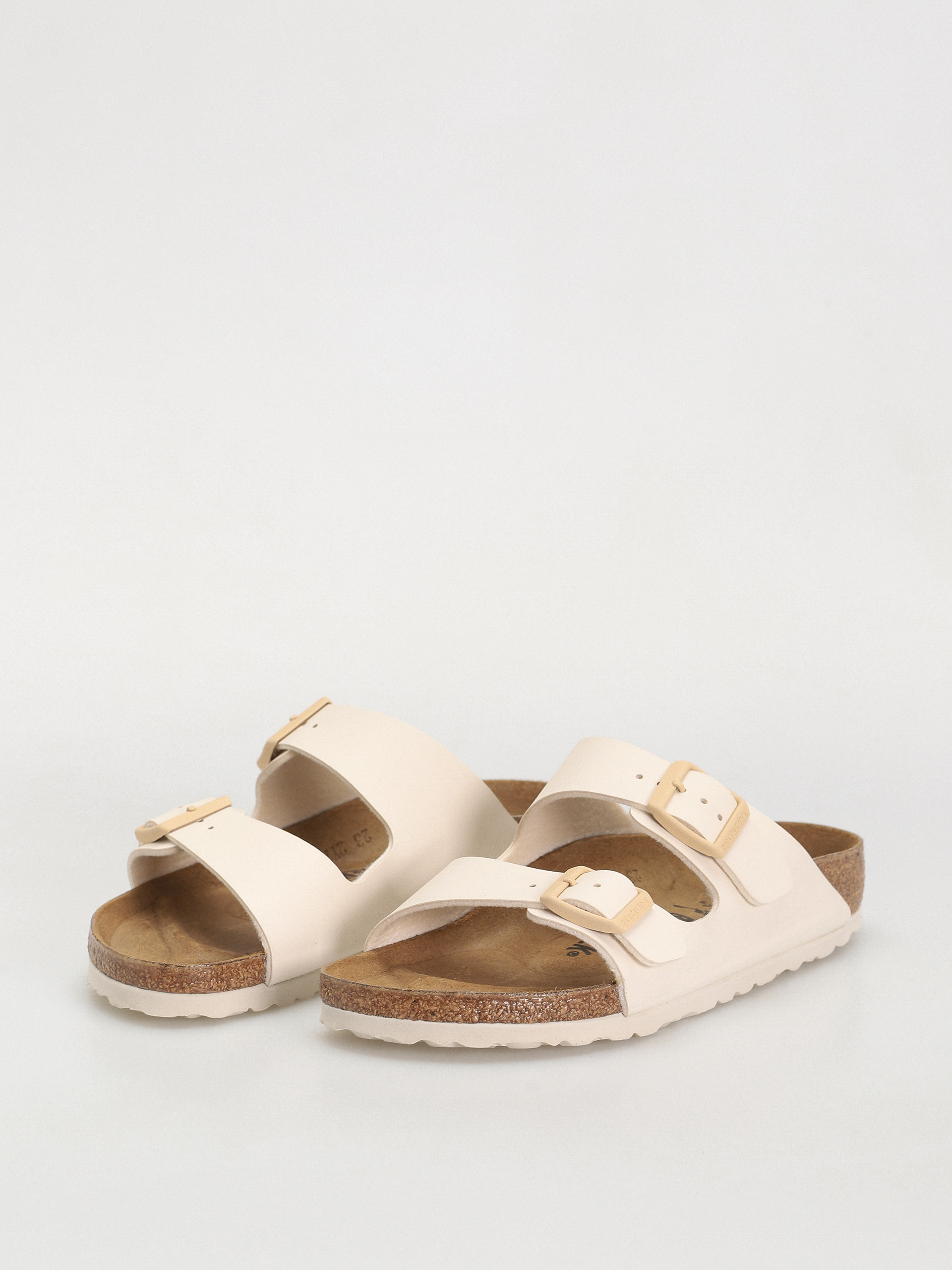 Klapki Birkenstock Arizona Birko Flor Narrow Wmn (eggshell)