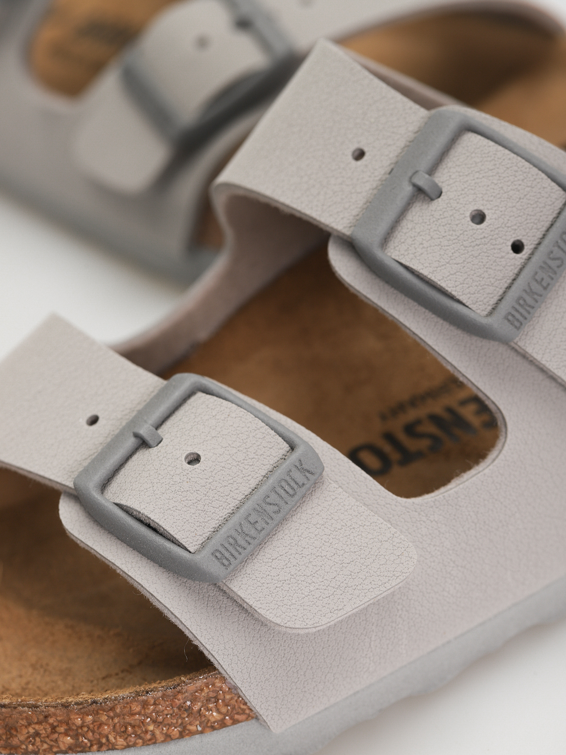 Klapki Birkenstock Arizona Birko Flor Narrow Wmn (stone coin)