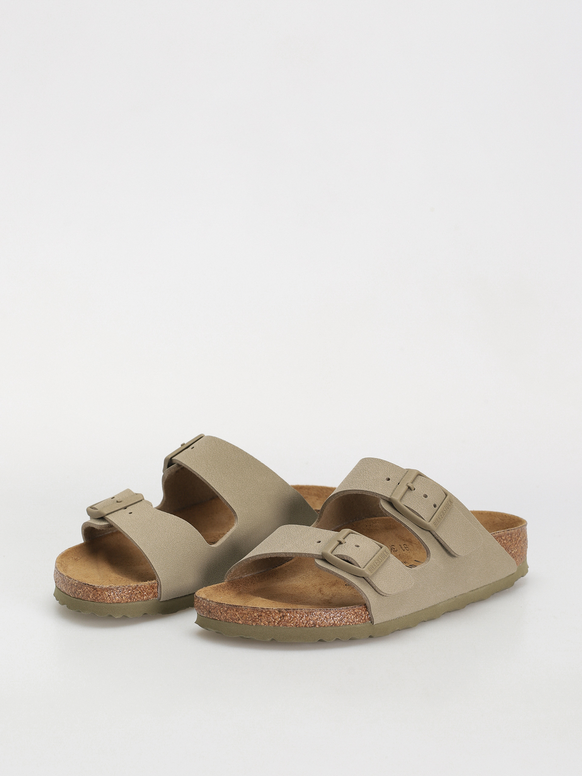 Klapki Birkenstock Arizona Birko Flor Narrow Wmn (faded khaki)