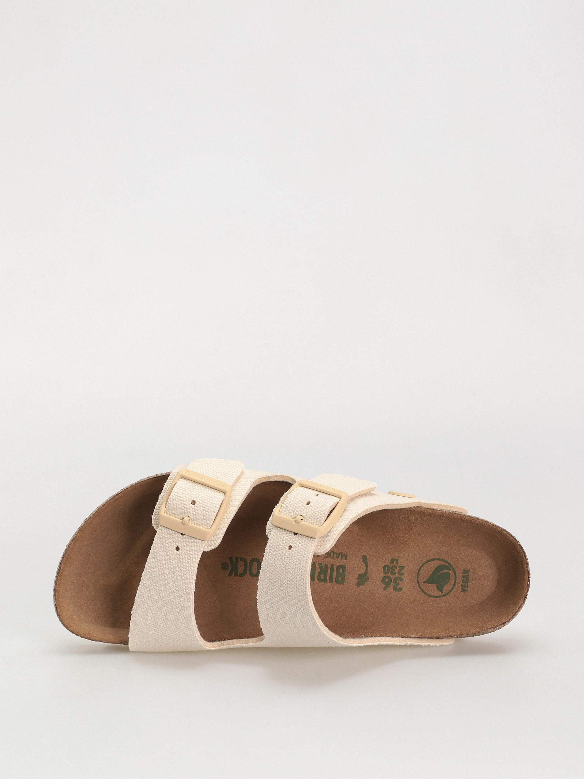 Klapki Birkenstock Arizona Vegan Narrow Wmn (eggshell)
