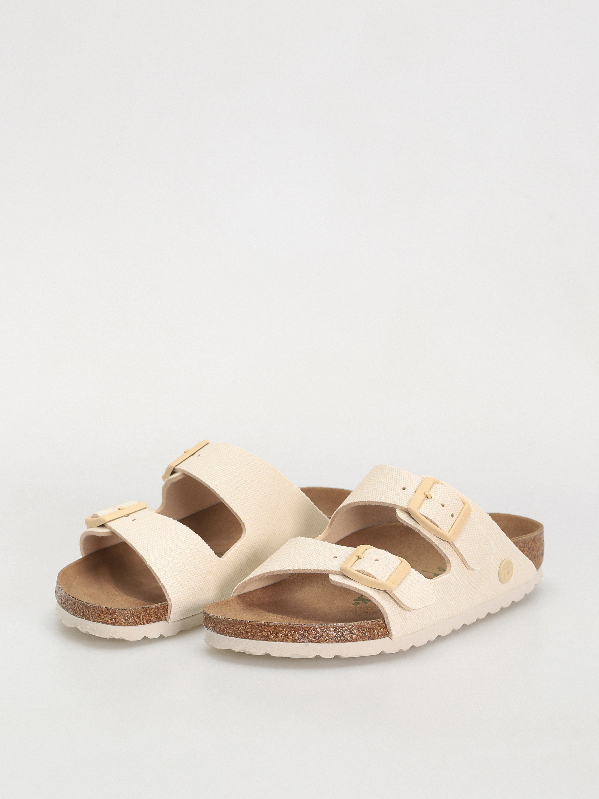 Klapki Birkenstock Arizona Vegan Narrow Wmn (eggshell)